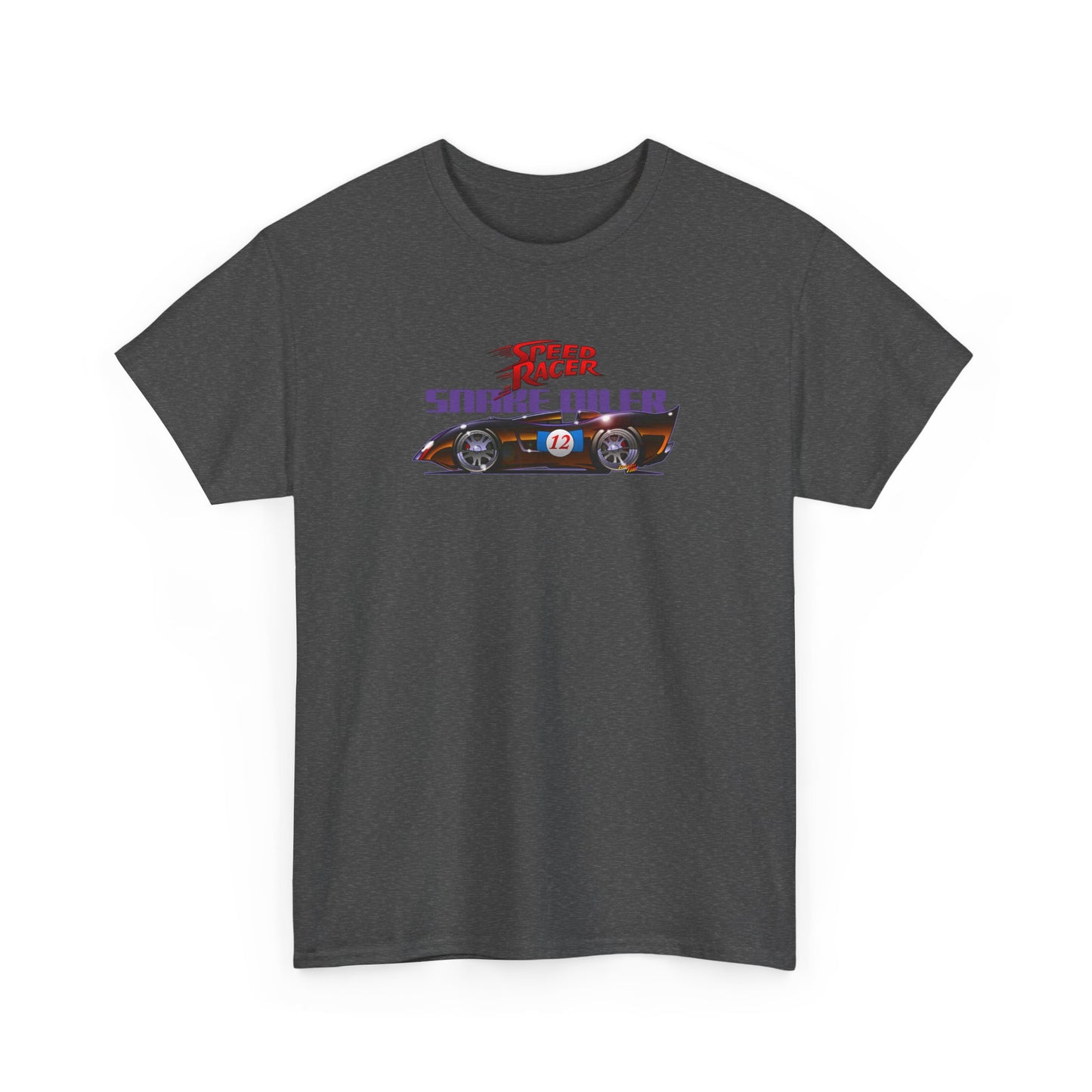 SPEED RACER SNAKE OILER TV Car Fireball Art Tee Shirt - Multiple Sizes
