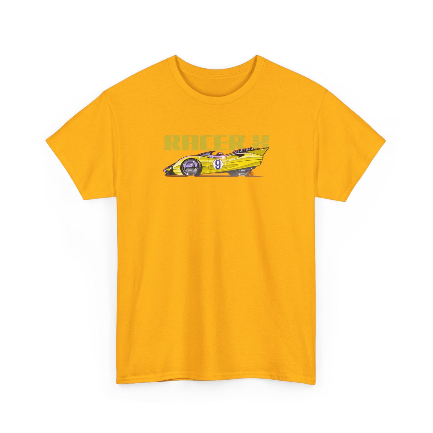 RACER X SHOOTING STAR Speed Racer Fireball Tee Shirt - Multiple Colors