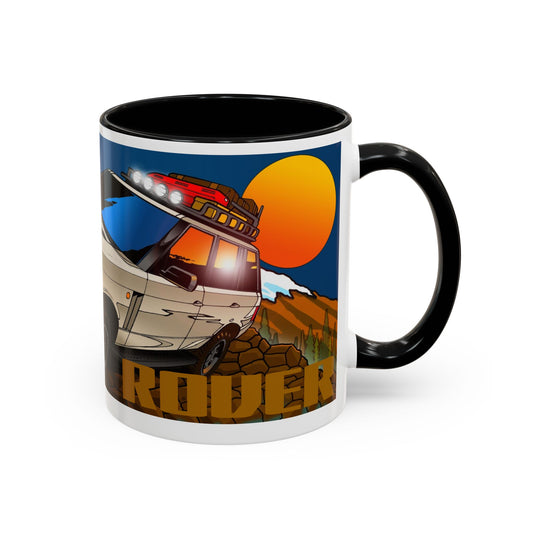 RANGE ROVER EXPLORER Fireball Art Coffee Mug - 2 Sizes