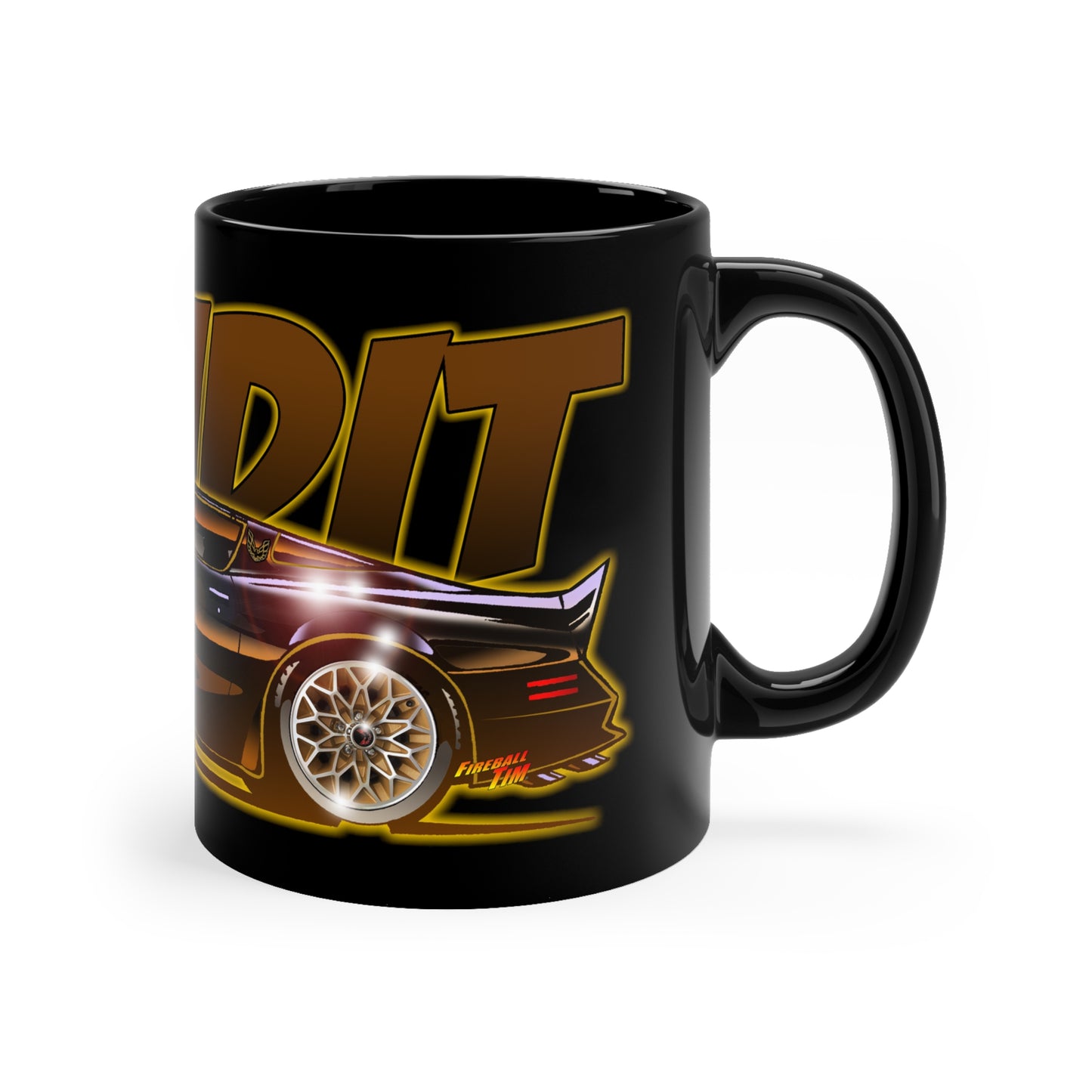 SMOKEY AND THE BANDIT Pontiac Trans Am Movie Car Coffee Mug 11oz