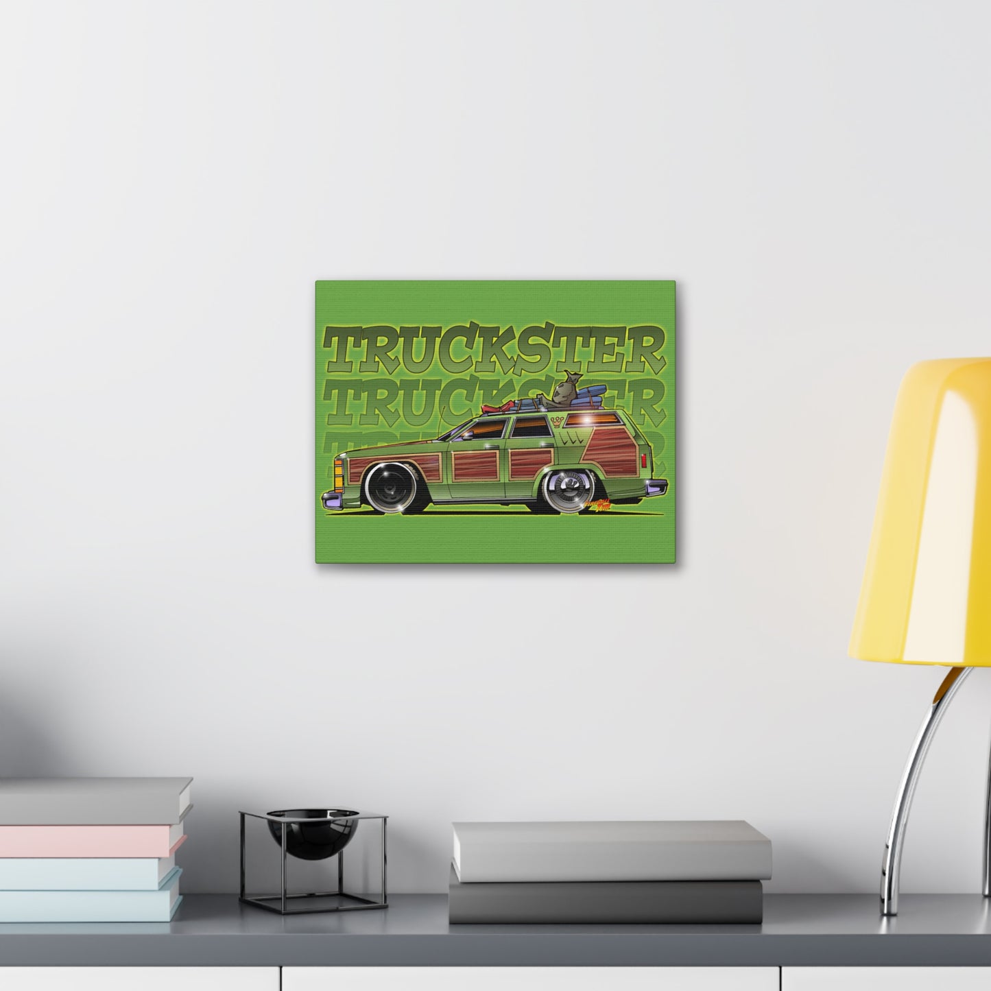 NATIONAL LAMPOON'S VACATION FAMILY TRUCKSTER Movie Car Canvas Gallery Art Print 11x14