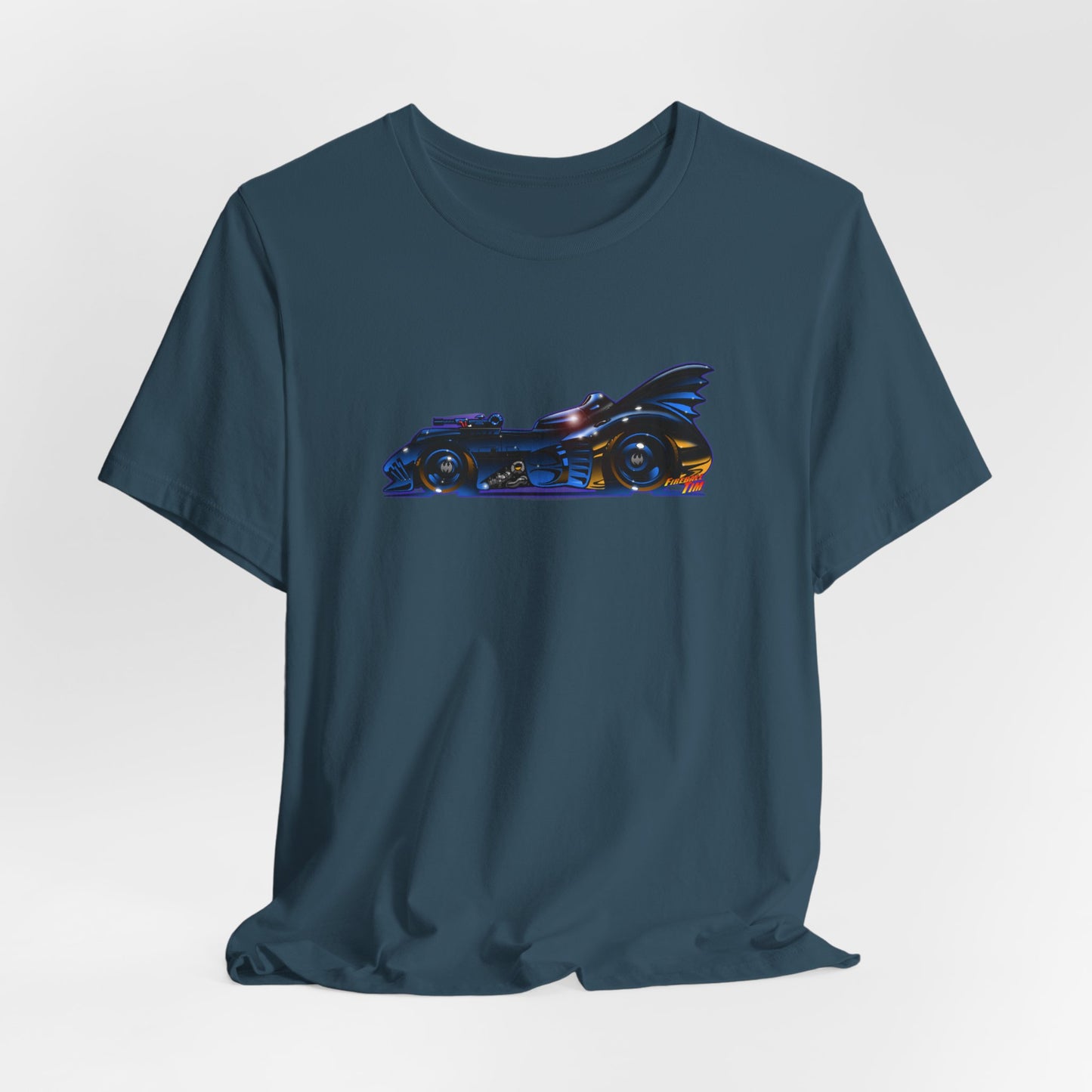 BATMOBILE 1989 BATMAN Concept Art Short Sleeve Tee 10 Colors