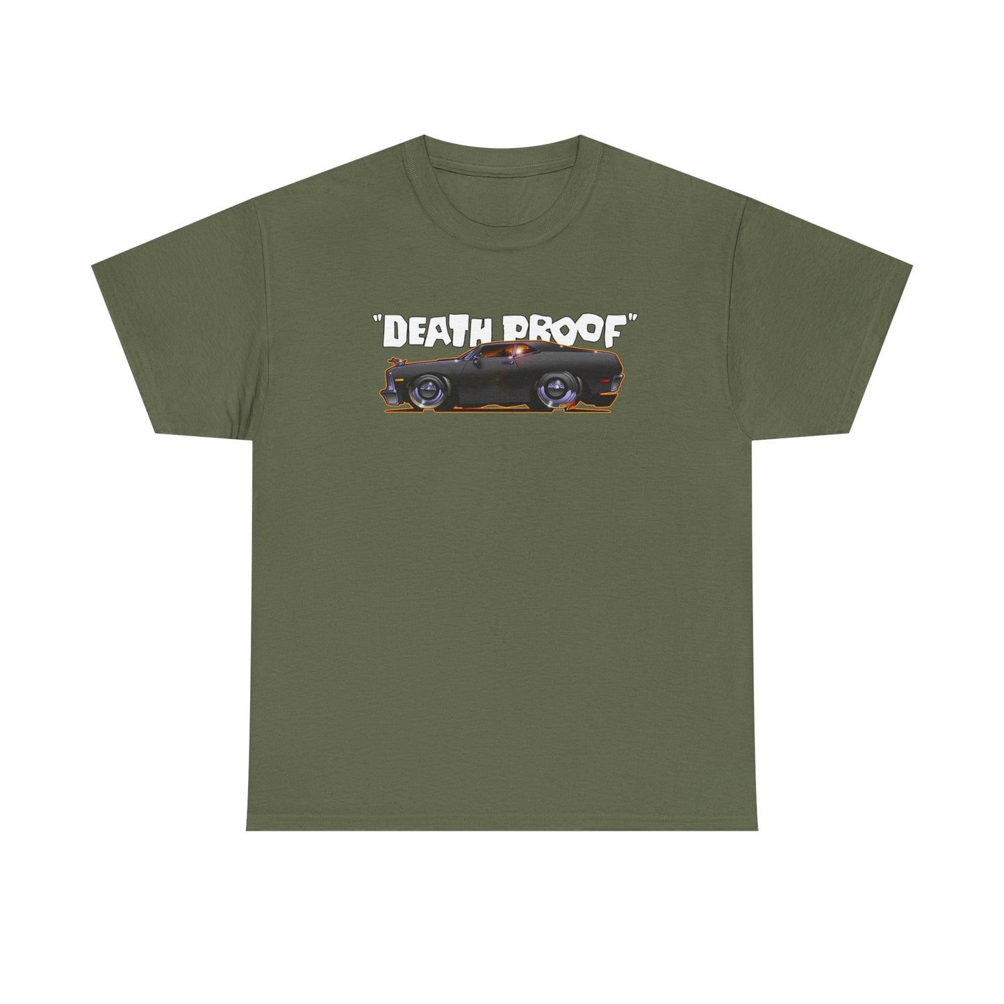DEATH PROOF 1971 Chevy Nova Movie Car Tee Shirts - Multiple Colors