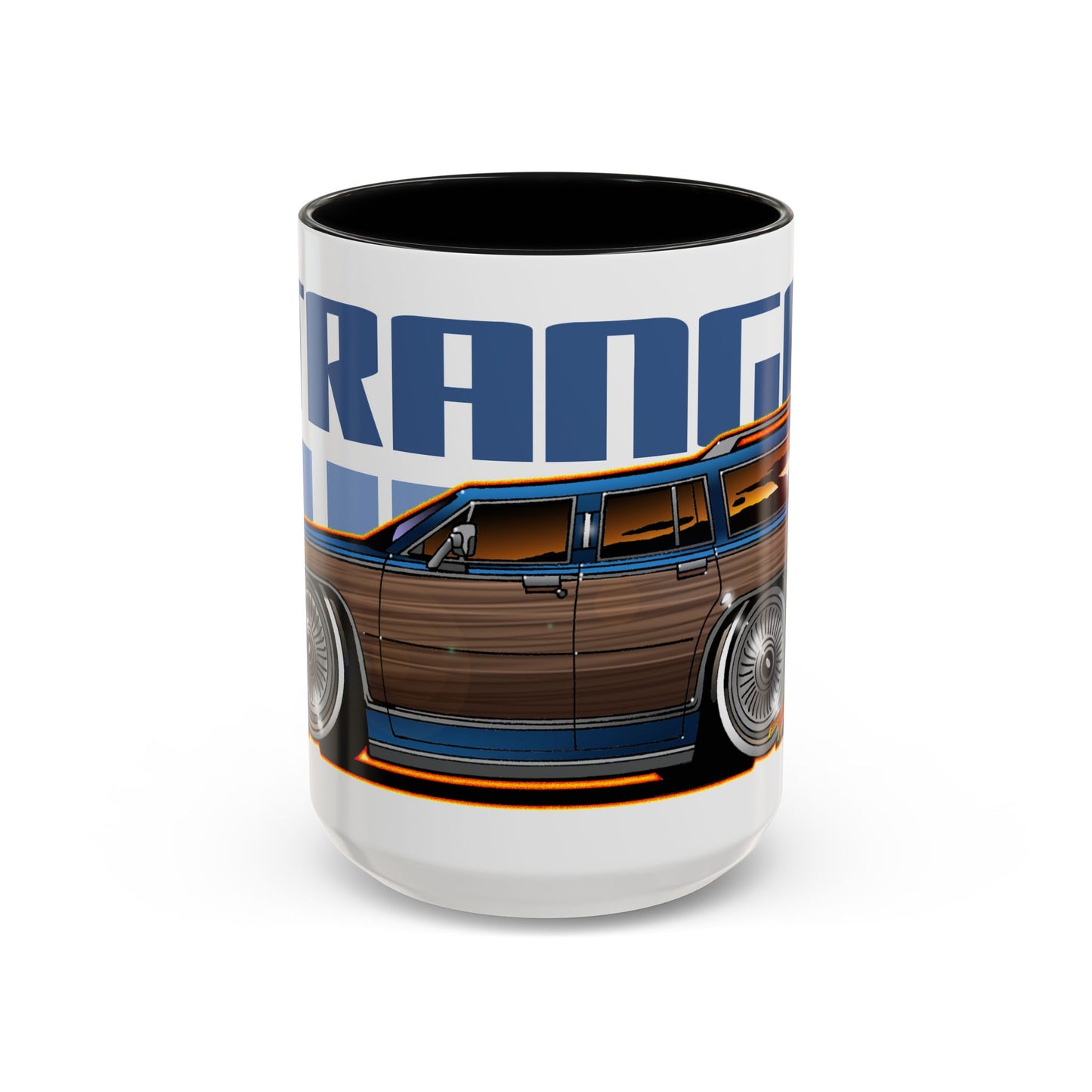 STRANGER THINGS Mercury Colony Park Wagon Collectible Fireball Art Coffee Mug - 2 Sizes