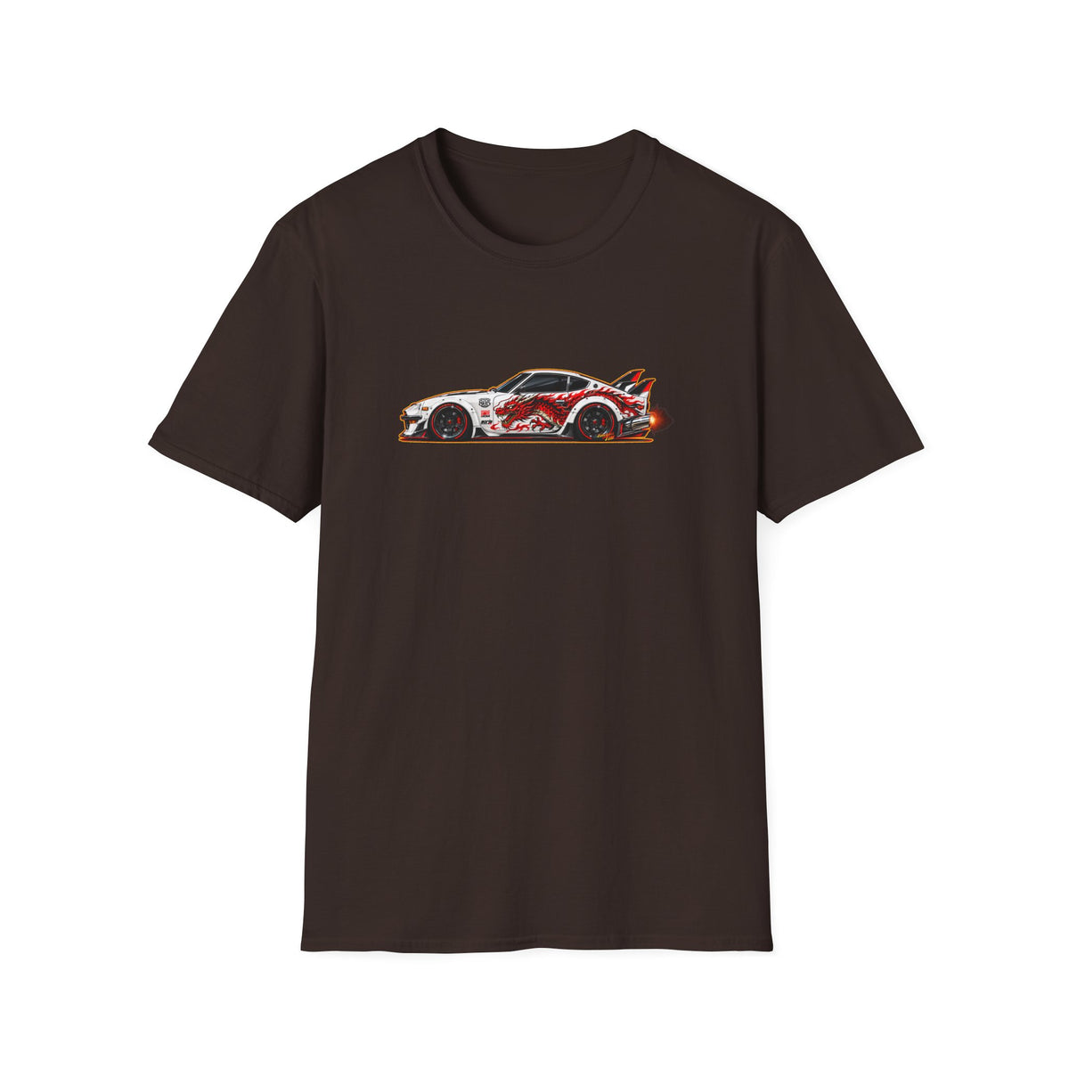 DATSUN 240Z JDM Cars & Coffee 805 Collectible Fireball Art TeeShirt