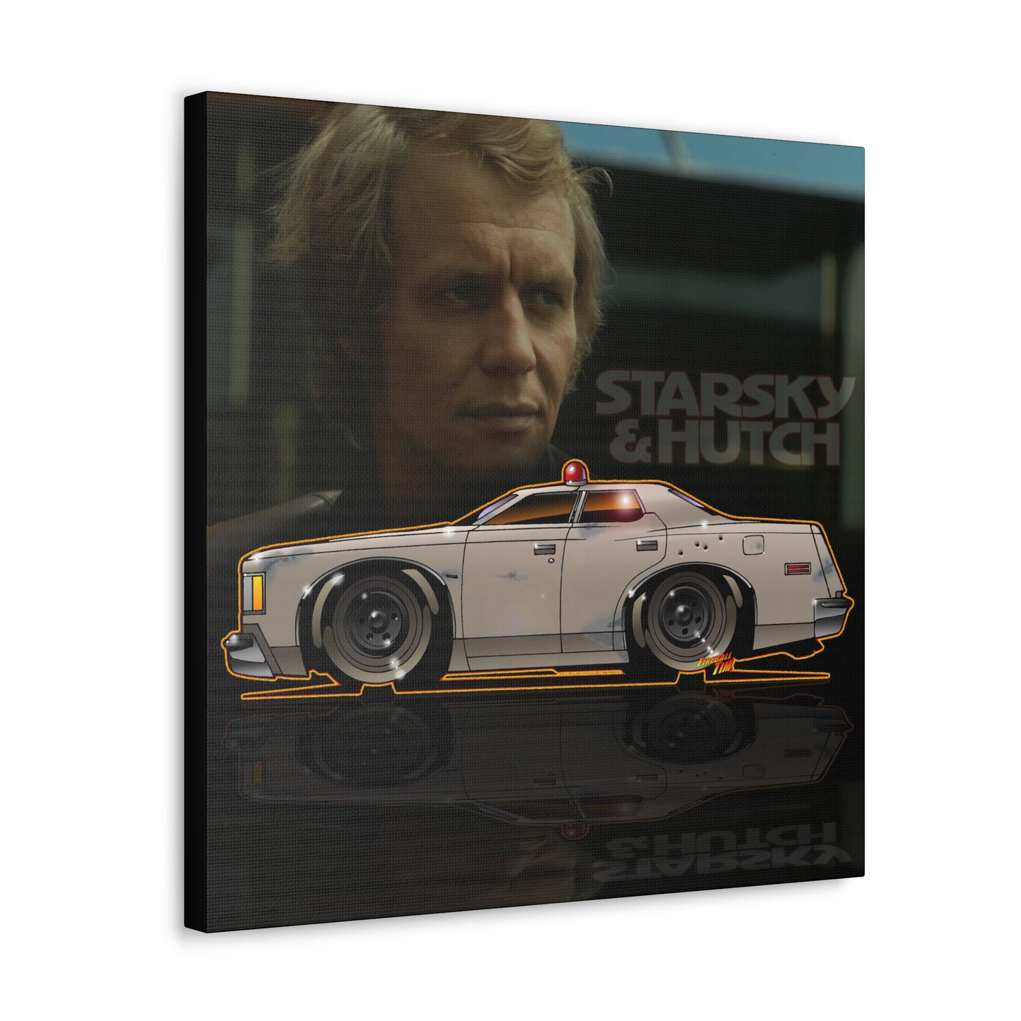 STARSKY AND HUTCH Hutchmobile TV Show Canvas Wall Print 2 Sizes