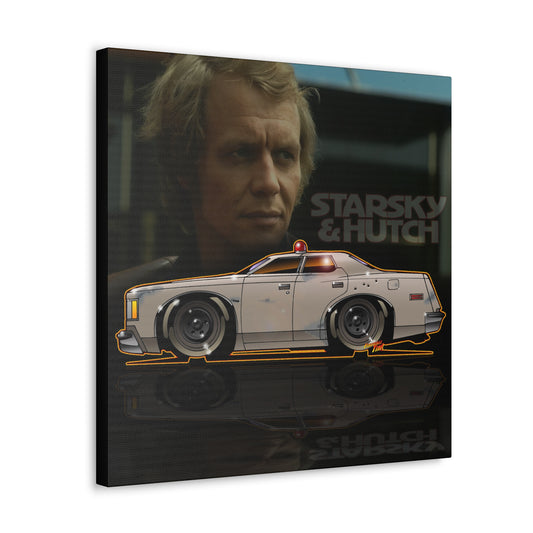 STARSKY AND HUTCH Hutchmobile TV Show Canvas Wall Print 2 Sizes