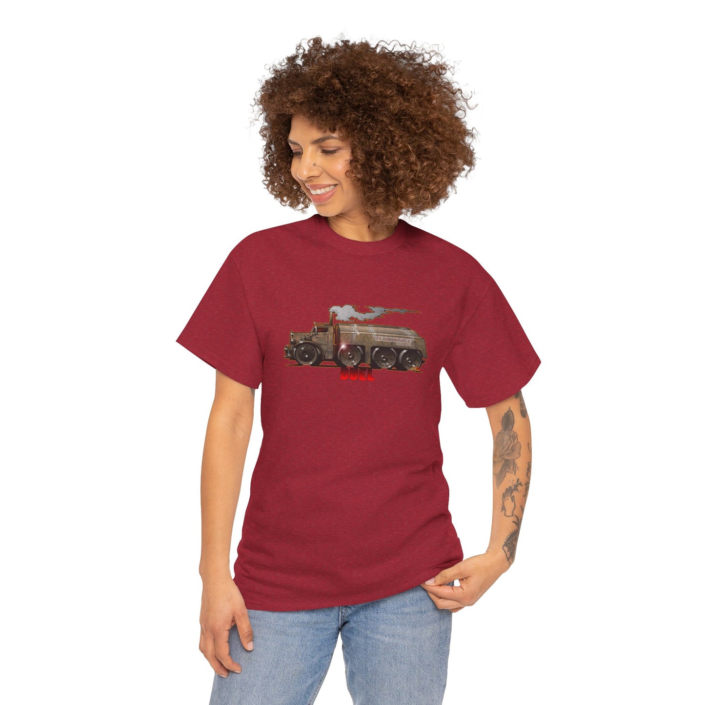 DUEL Movie Truck Concept Art Heavy Cotton Tee 13 Colors