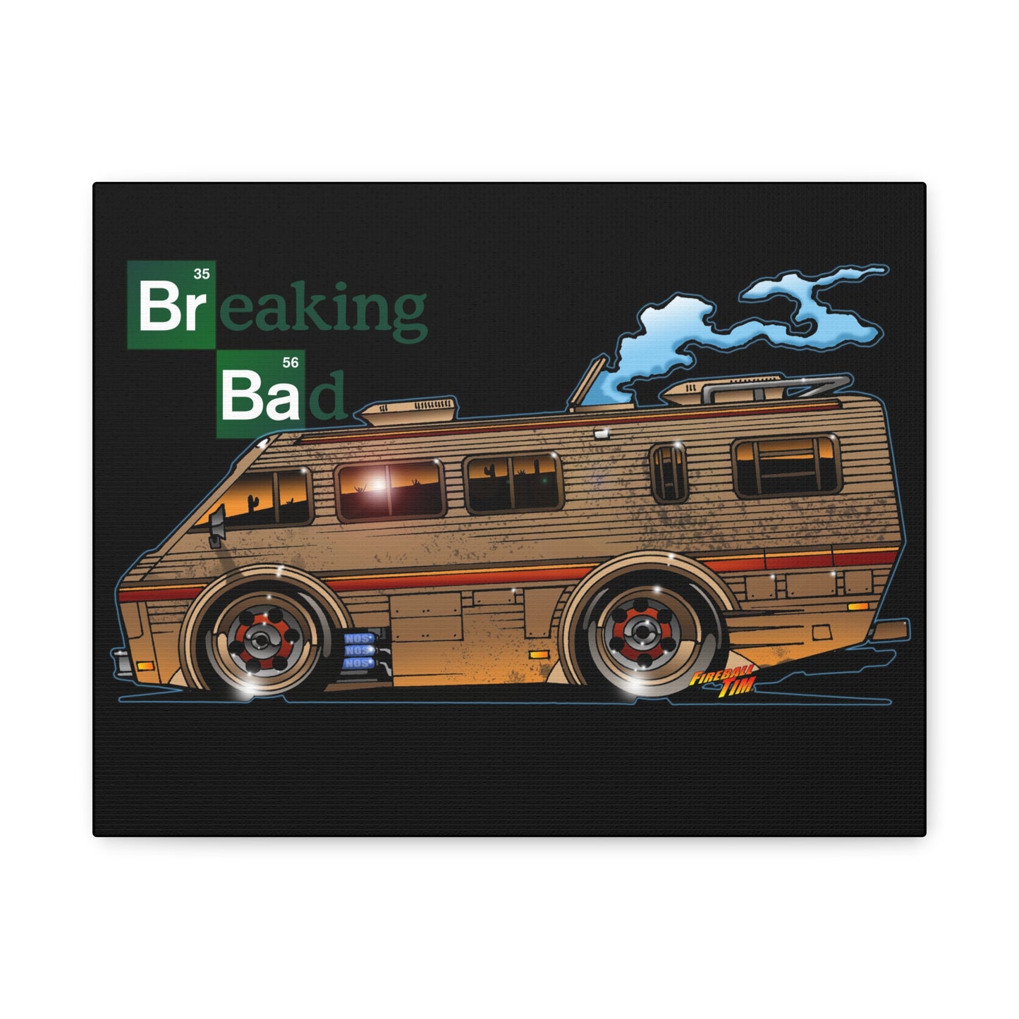 BREAKING BAD WINNEBAGO RV Canvas Wall Art Print - 11x14