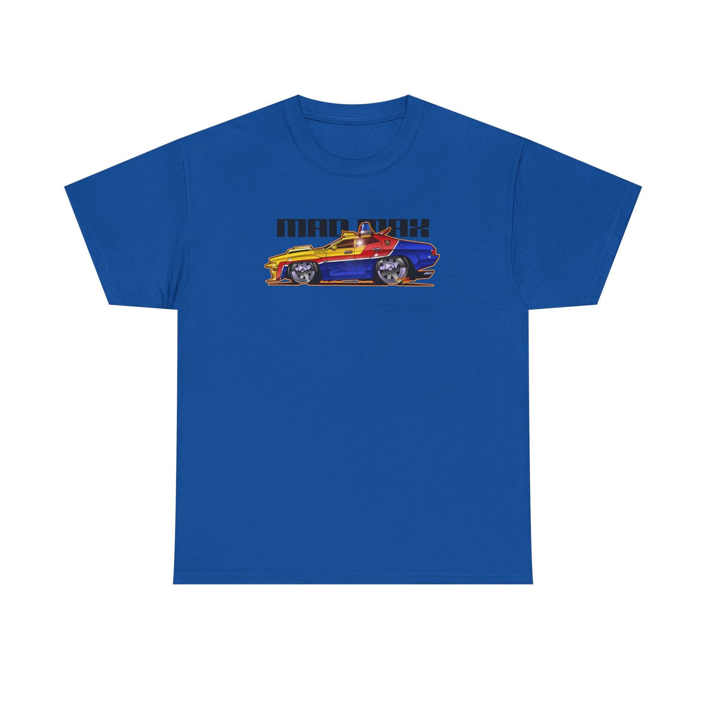 MAD MAX MFP PURSUIT INTERCEPTOR POLICE CAR Tee Shirt- Multiple Colors