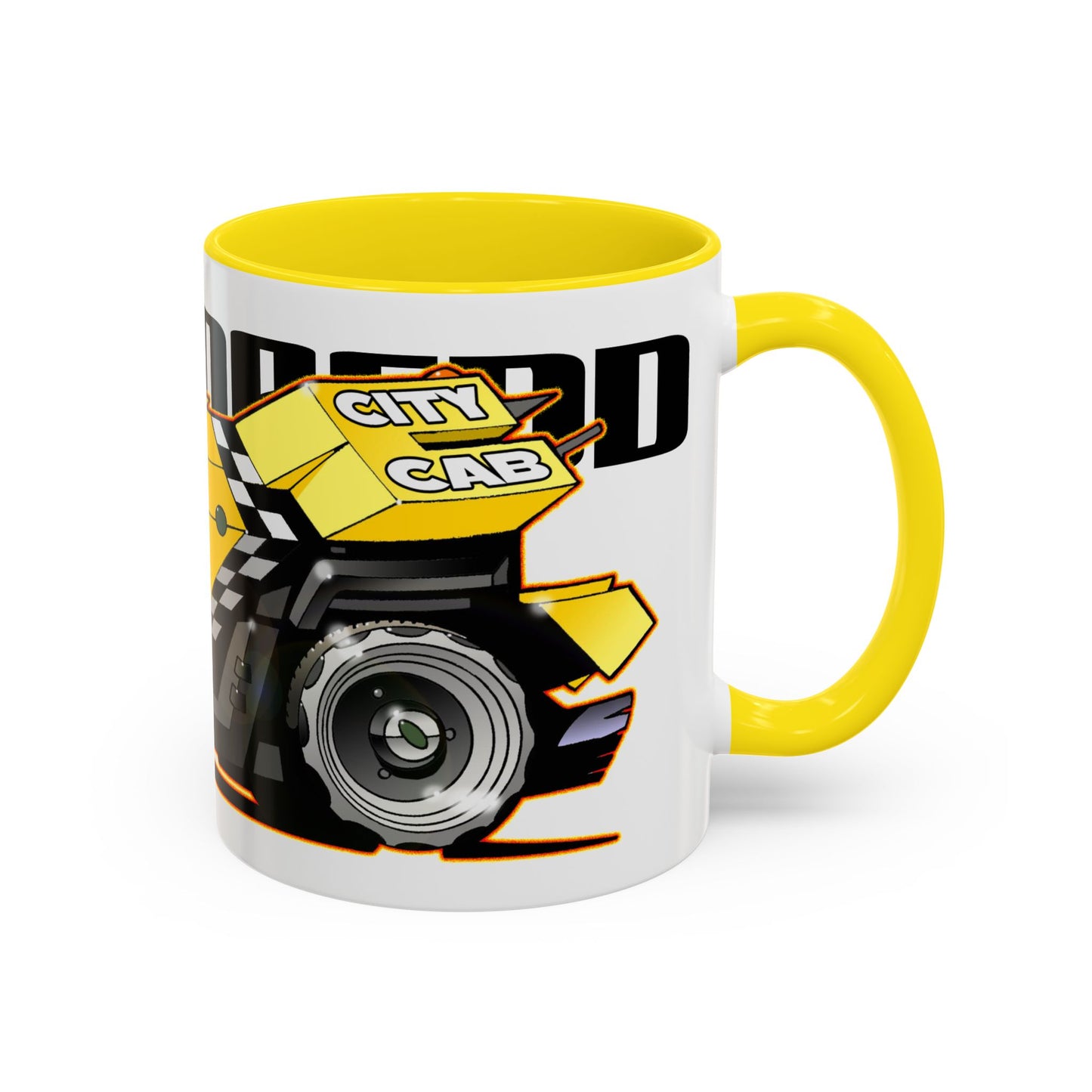 JUDGE DREDD Taxi Cab Movie Car Collectible Coffee Mug - 2 Sizes