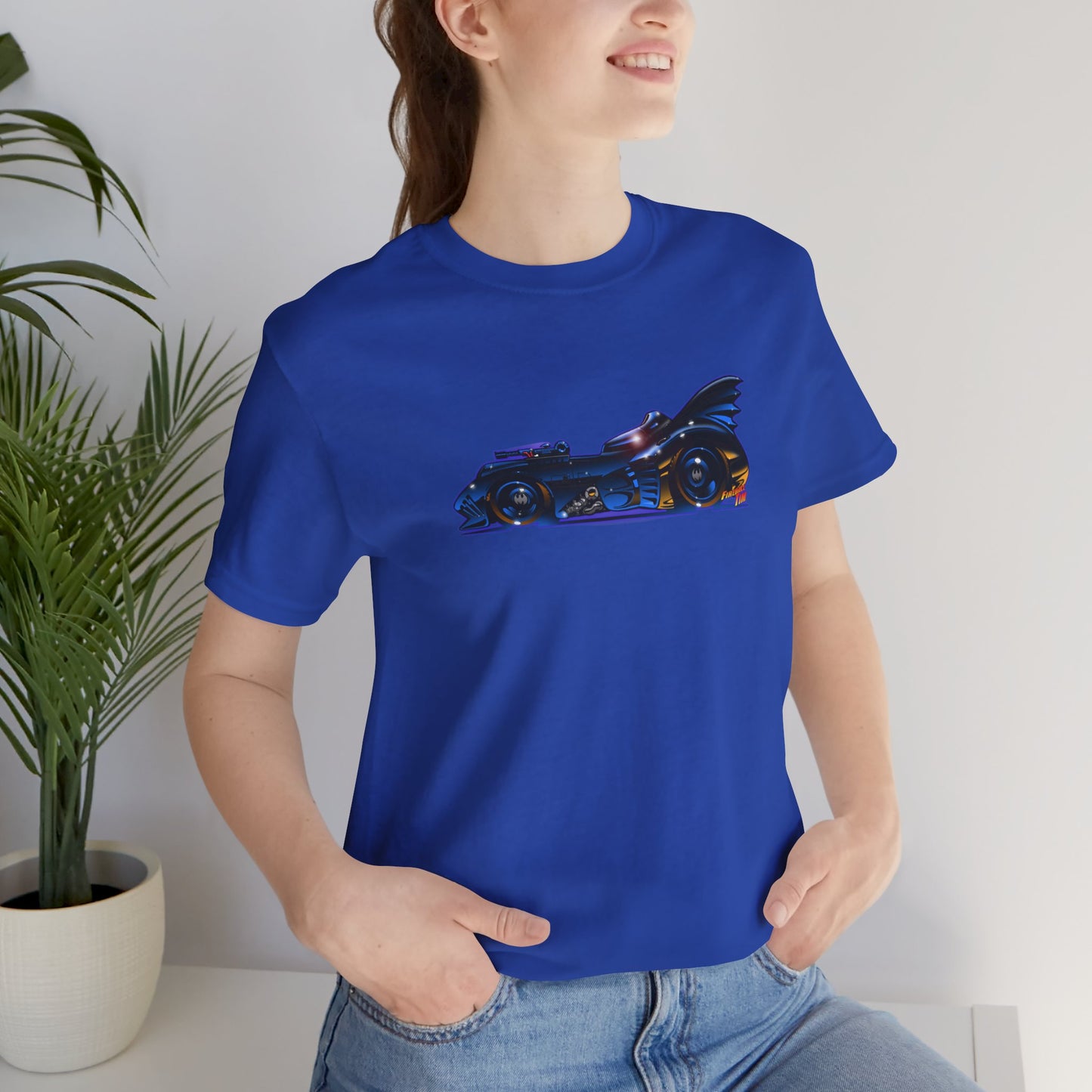 BATMOBILE 1989 BATMAN Concept Art Short Sleeve Tee 10 Colors