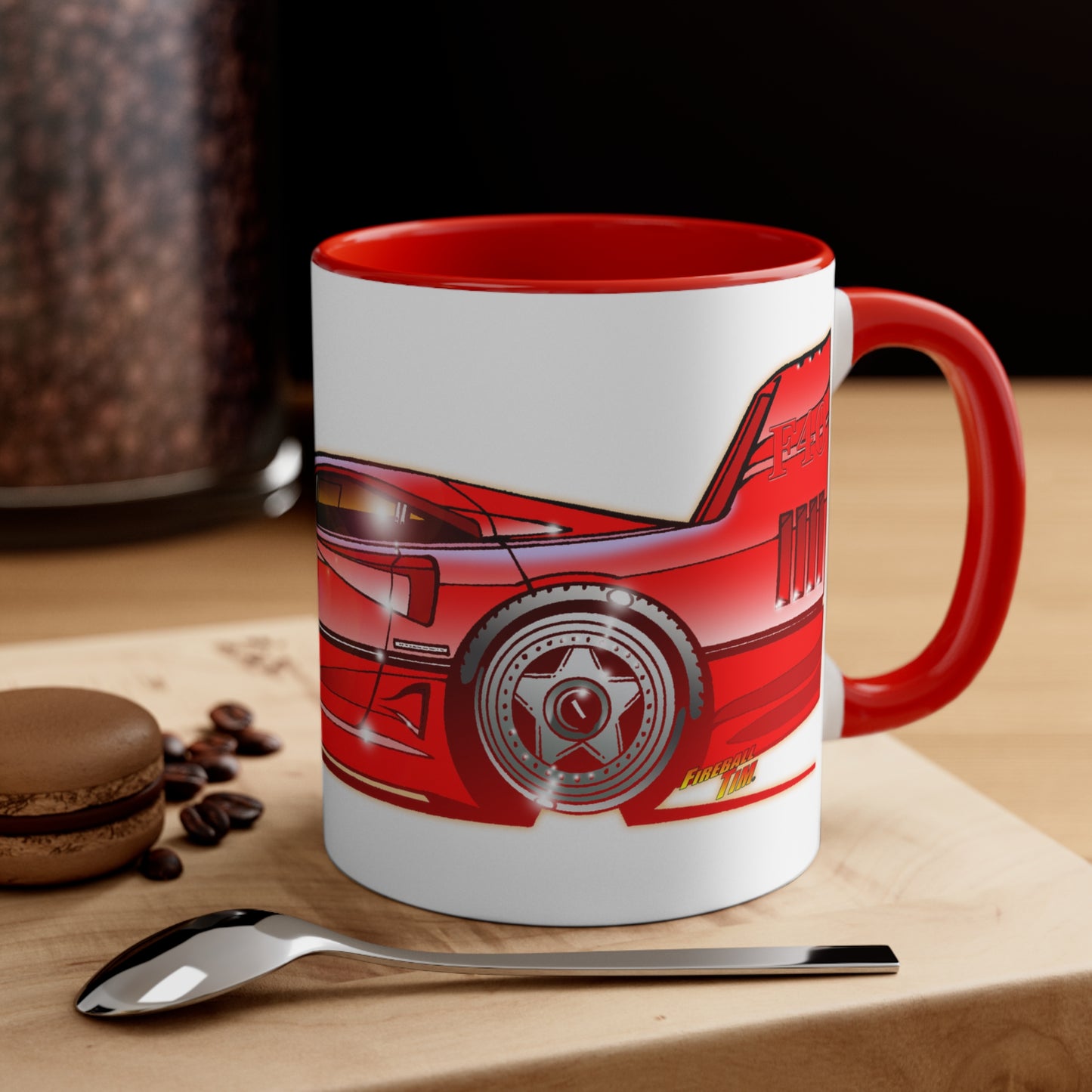FERRARI F40 Supercar Coffee Mug 11oz