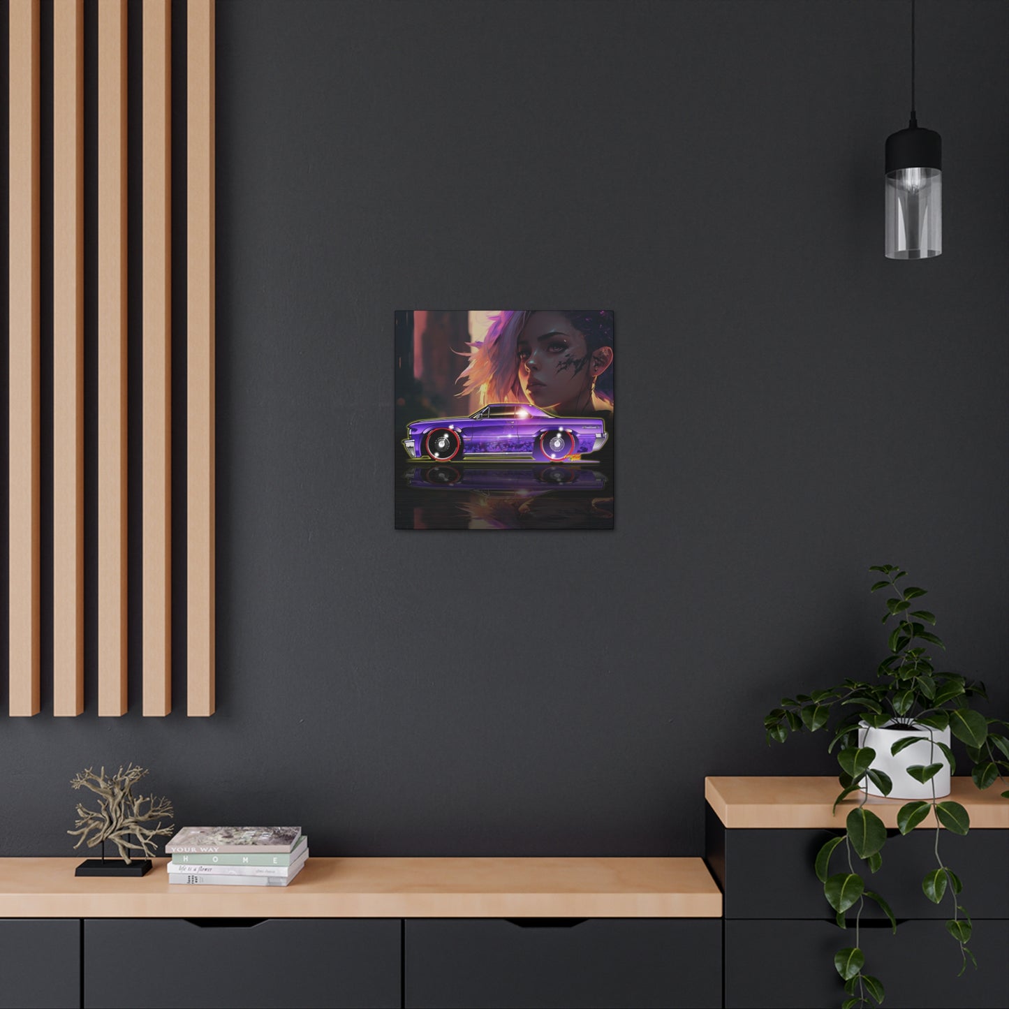 PONTIAC GTO 1964 Muscle Car Canvas Art Wall Print MASTERPRINT 3 Sizes