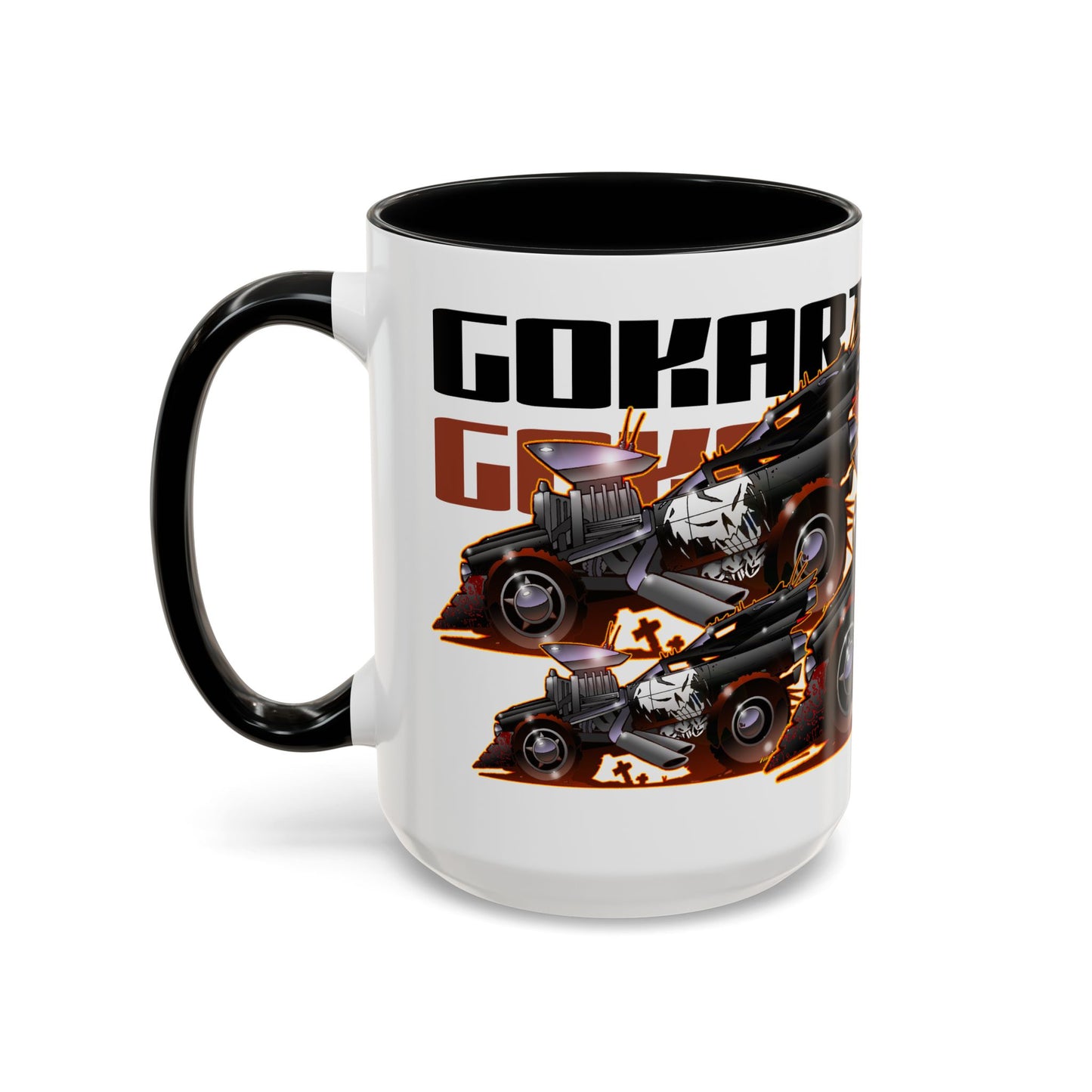 CADILLAC MAX by Gokart Mozart Fireball Art Coffee Mug (11/15oz)