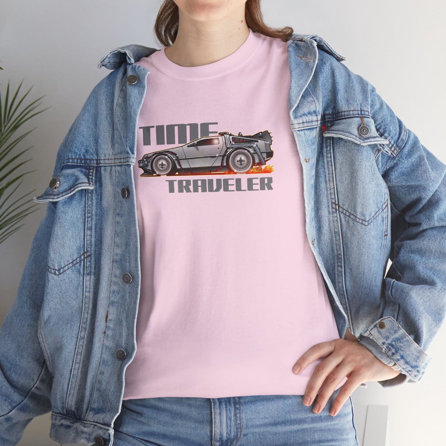 BACK to the FUTURE Delorean Time Traveler Tee Shirt