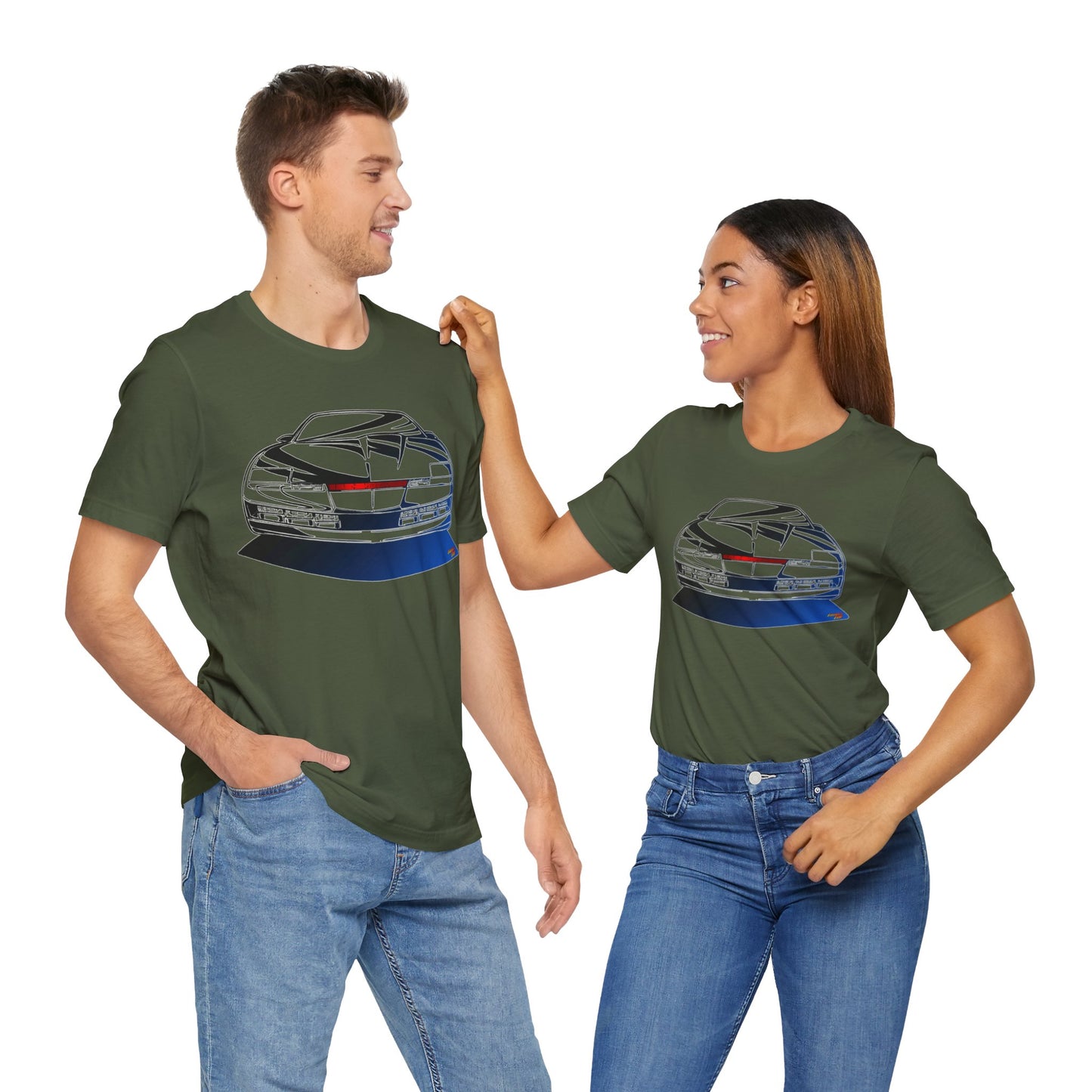 KNIGHT RIDER KITT TV Show Pontiac Firebird Unisex Short Sleeve Tee 11 Colors