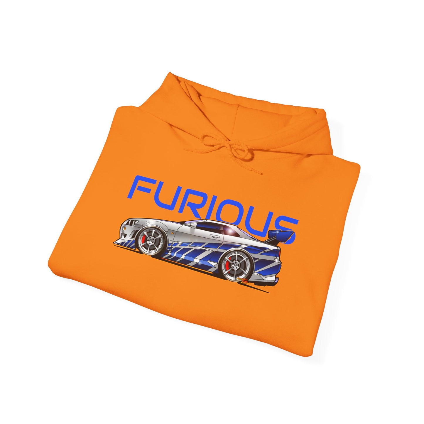 FAST AND FURIOUS NISSAN SKYLINE GTR Hooded Sweatshirt Multi Colors