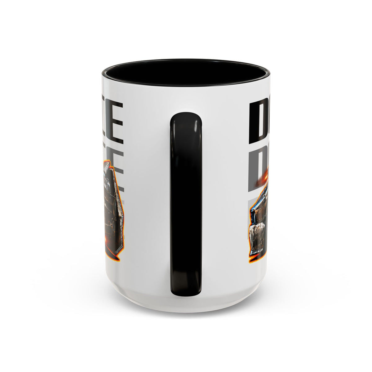 DEATH RACE MUSTANG Collectible Fireball Art Coffee Mug - 2 Sizes