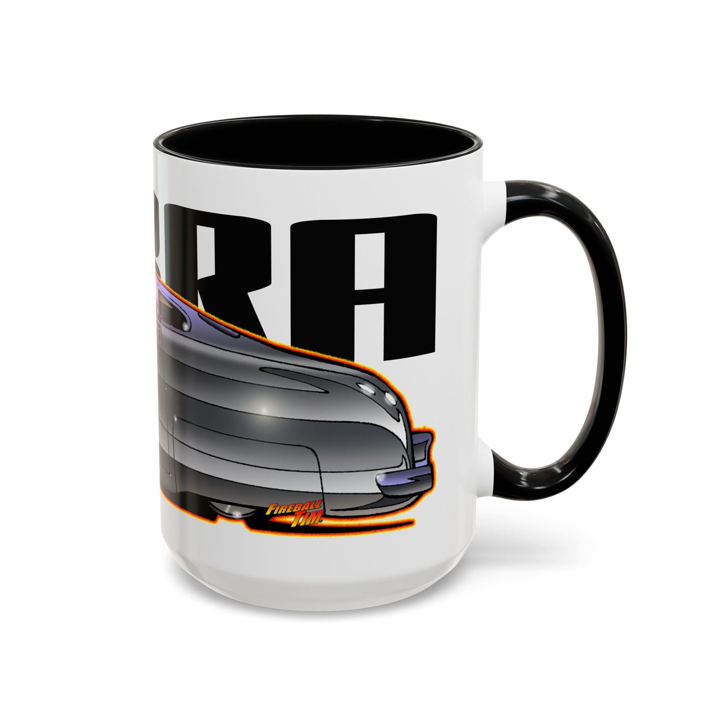 COBRA MERCURY Movie Car Sylvester Stallone Collectible Fireball Art Coffee Mug - 2 Sizes