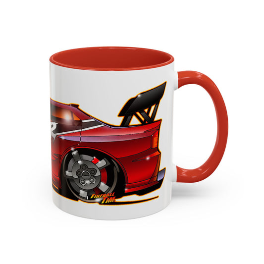 FAST AND FURIOUS MITSUBISHI LANCER EVOLUTION Concept Art Coffee Mug 2 Sizes-Mug-Fireball Tim Garage