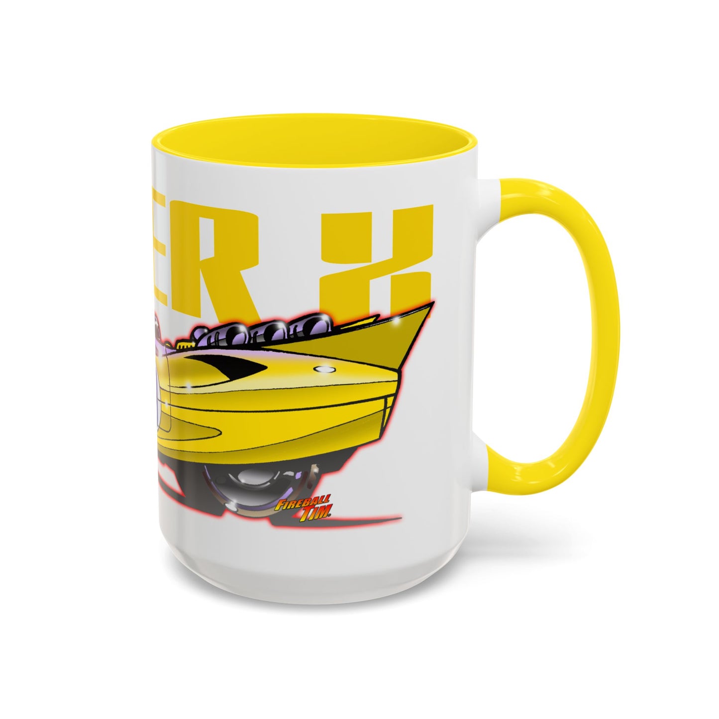 RACER X SHOOTING STAR Speed Racer Collectible Coffee Art Mug - 2 Sizes