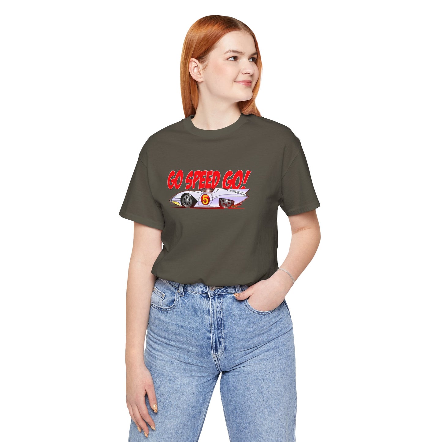 SPEED RACER MACH 5 Short Sleeve Tee Shirt - Multiple Colors