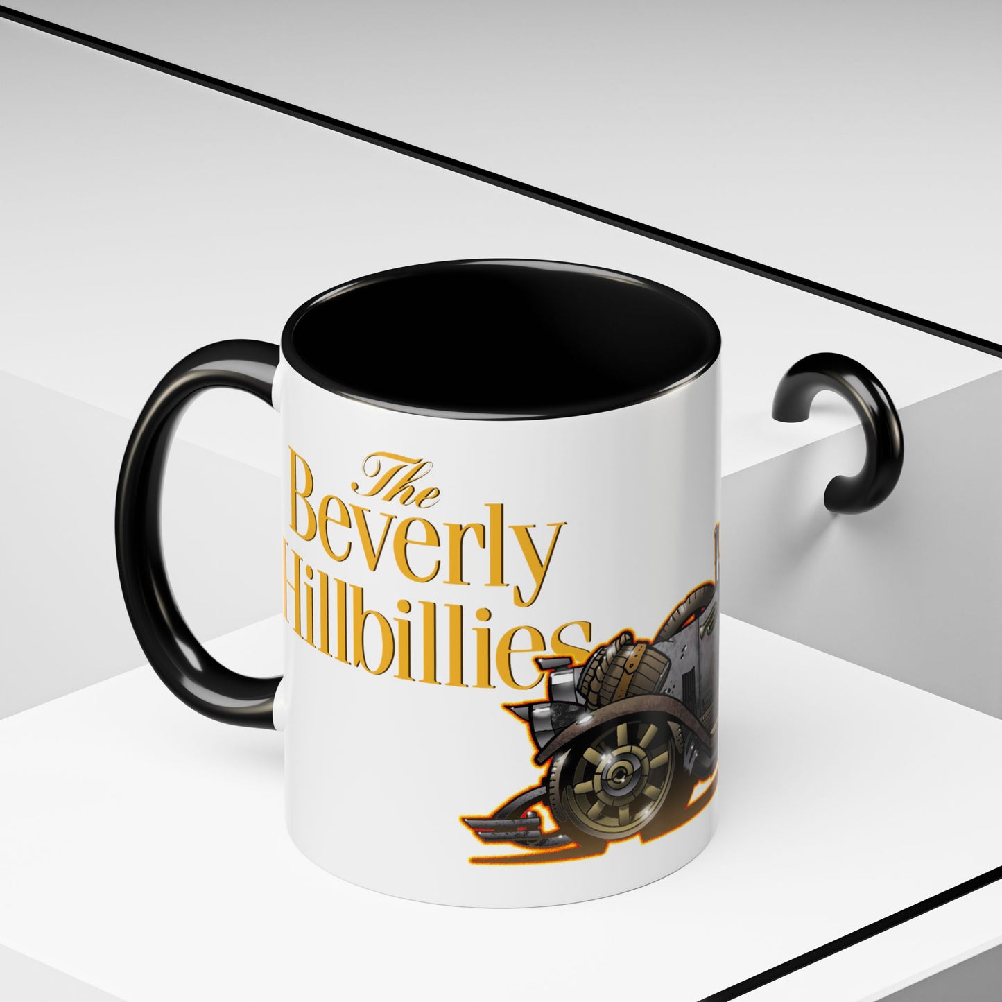 THE BEVERLY HILLBILLIES TV Show Car Concept Art Coffee Mug 2 Sizes