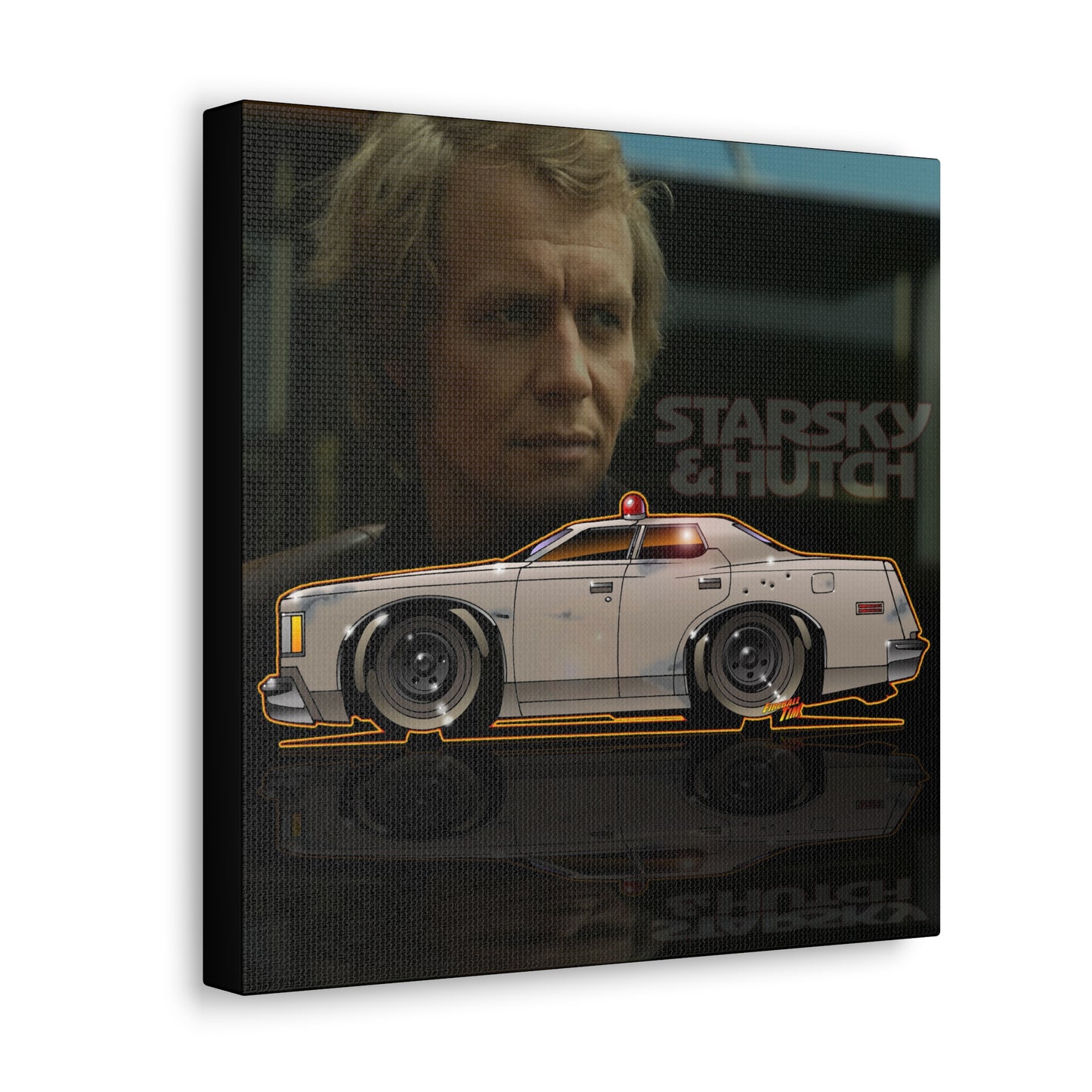 STARSKY AND HUTCH Hutchmobile TV Show Canvas Wall Print 2 Sizes