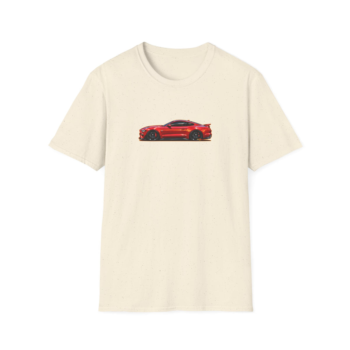 FORD MUSTANG 2019 GT 5.0 Collectible Fireball Art TeeShirt