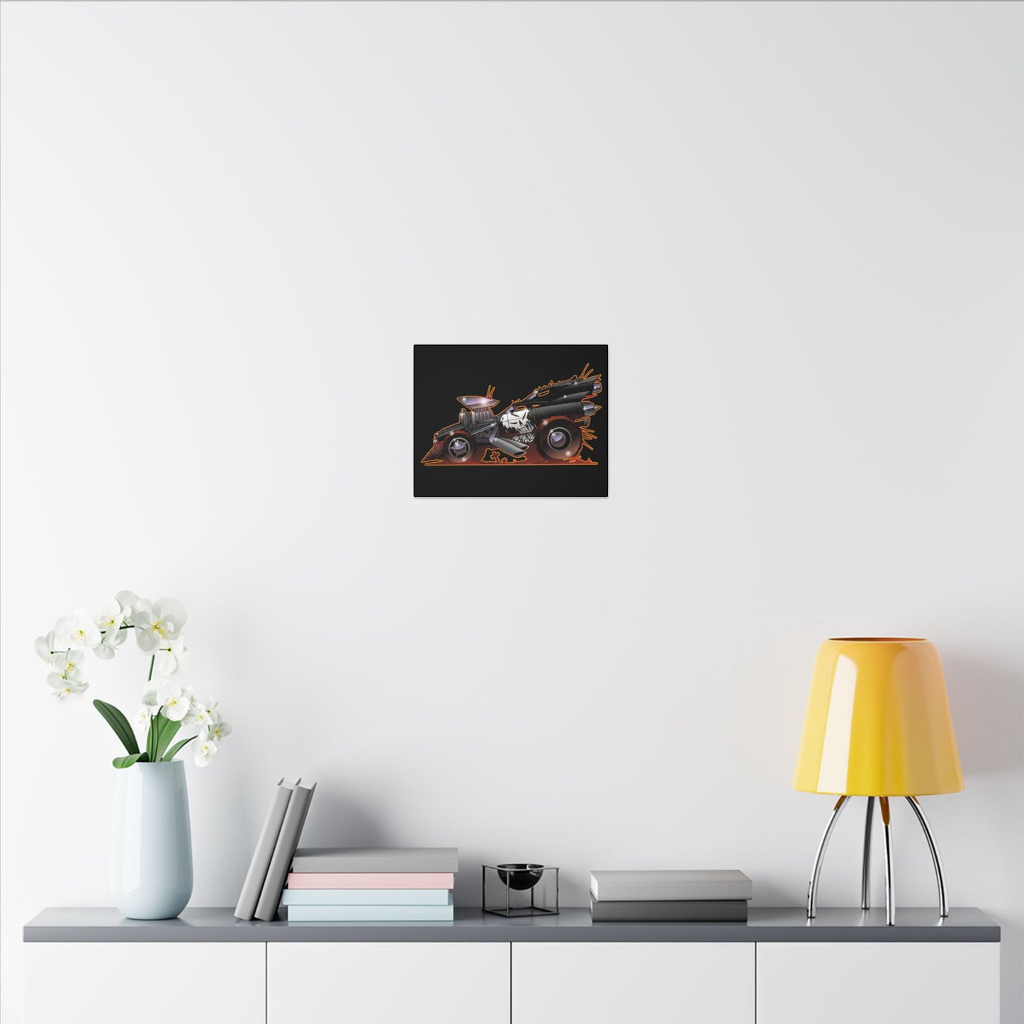 CADILLAC MAX by Gokart Mozart Fireball Art Canvas Print - 11x14