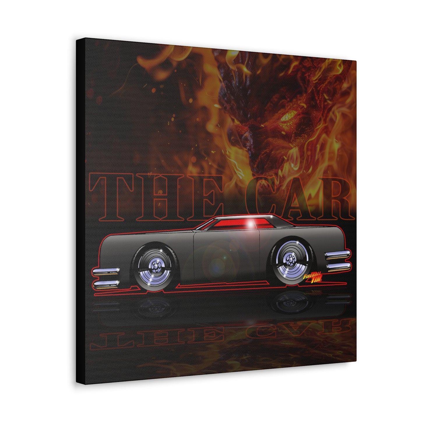 THE CAR Concept Art Canvas MASTERPRINT 3 Sizes