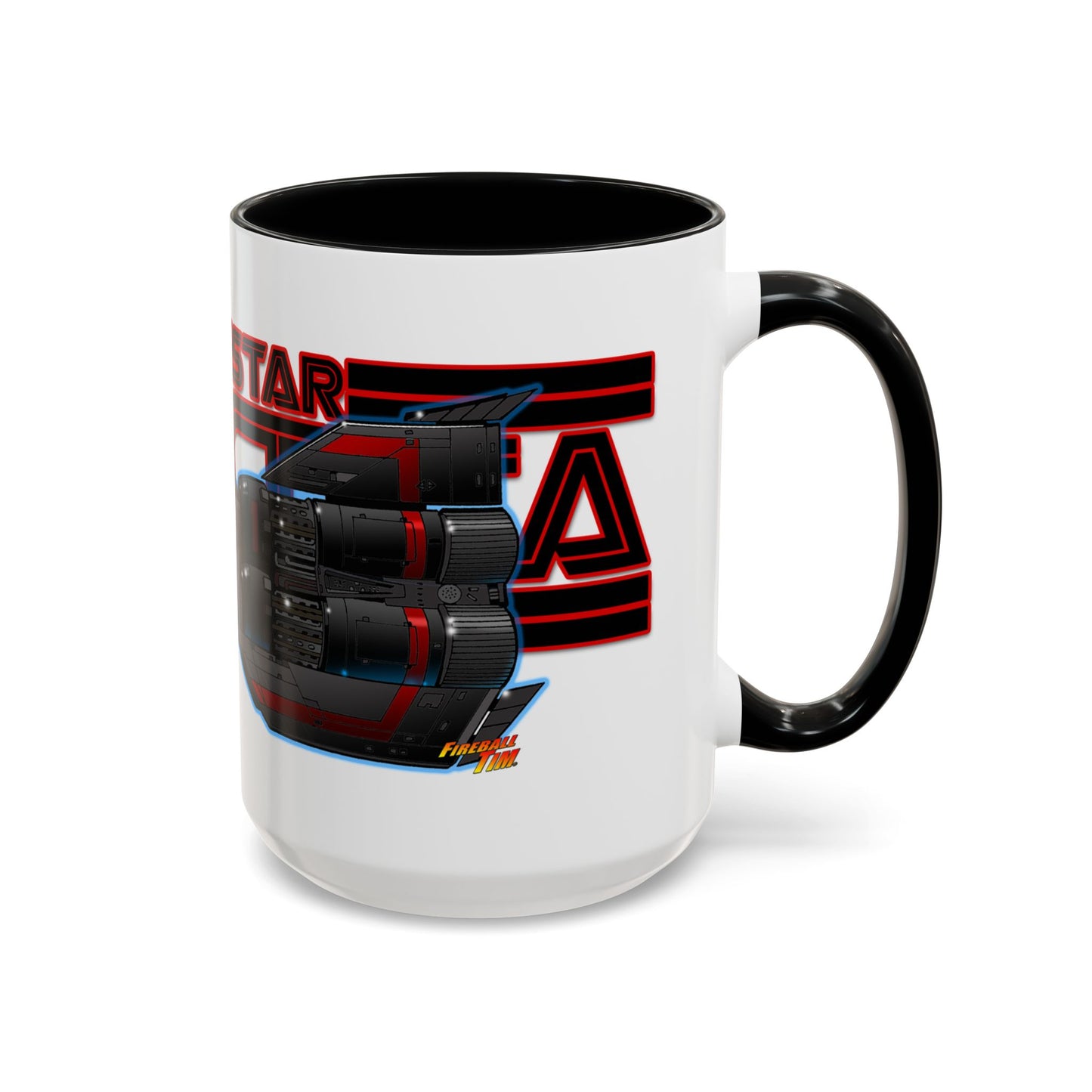 BATTLESTAR GALACTICA Colonial Viper Concept Art Logo Coffee Mug 2 Sizes