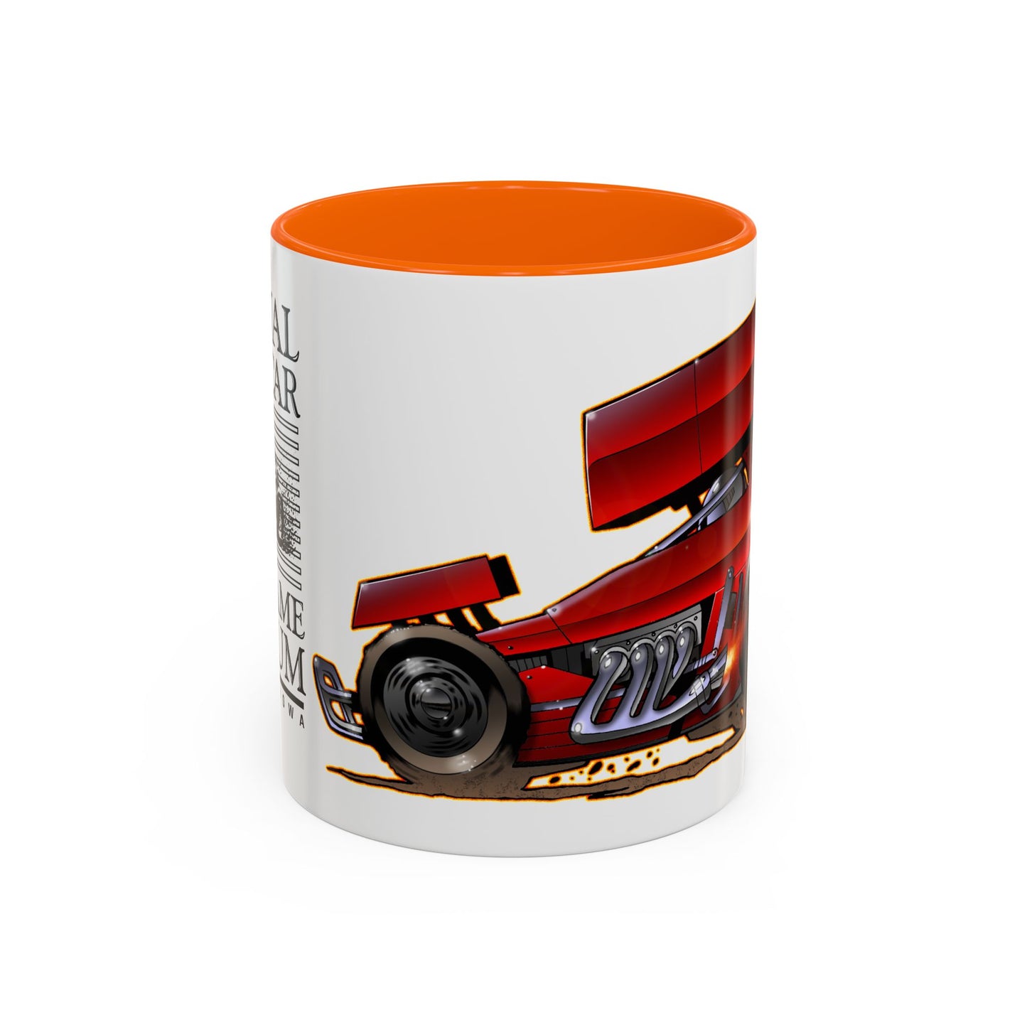 NATIONAL SPRINT CAR MUSEUM Hall of Fame Racing Collectible Coffee Mug 2 Sizes 3 Colors