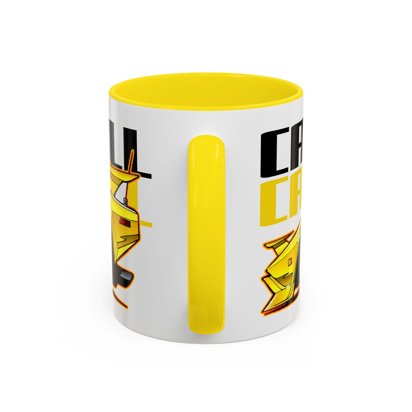 CANNONBALL RUN LAMBORGHINI COUNTACH 1979 Yellow Supercar Collectible Coffee Mug - 2 Sizes