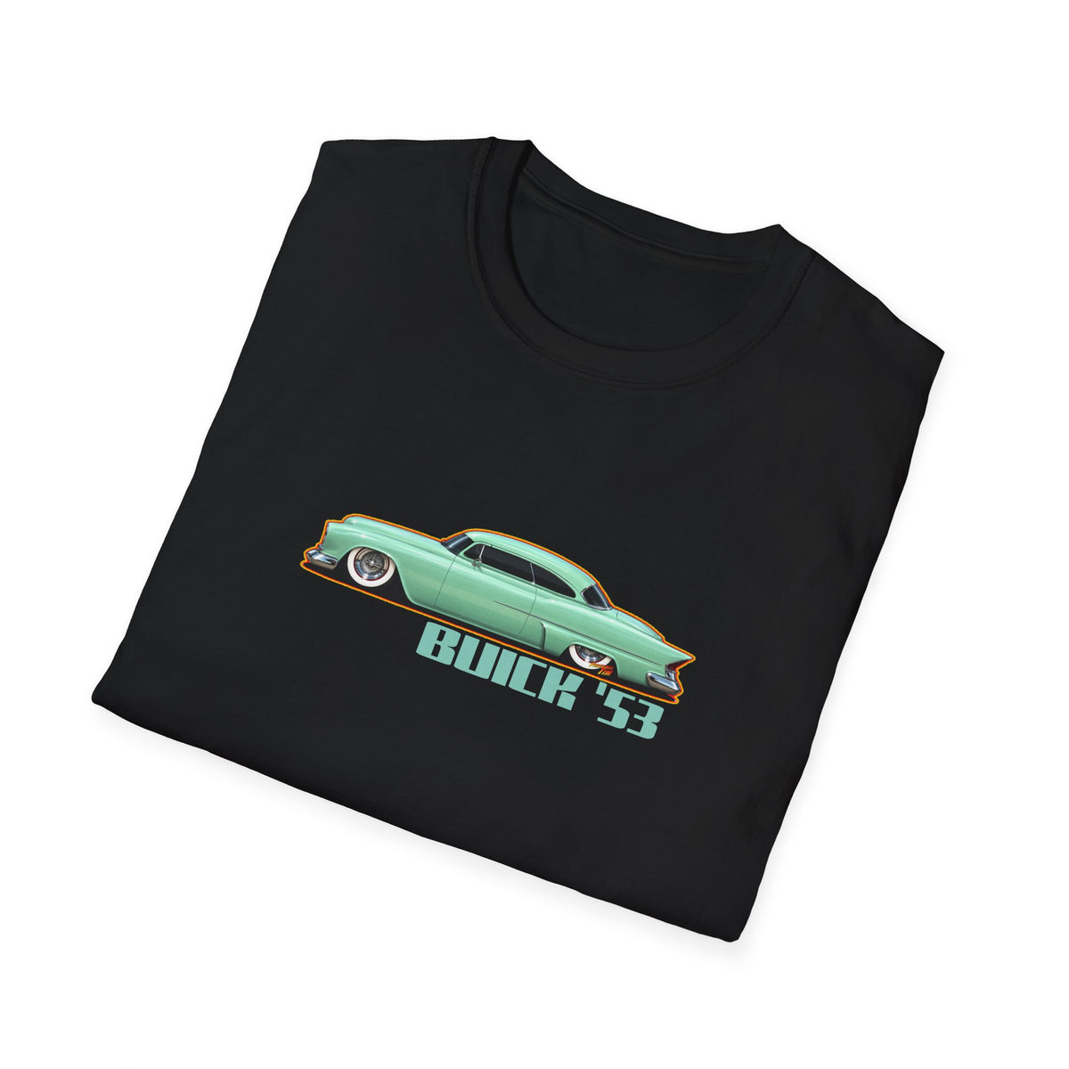 BUICK 1953 Kustom Special Collectible Fireball Art TeeShirt