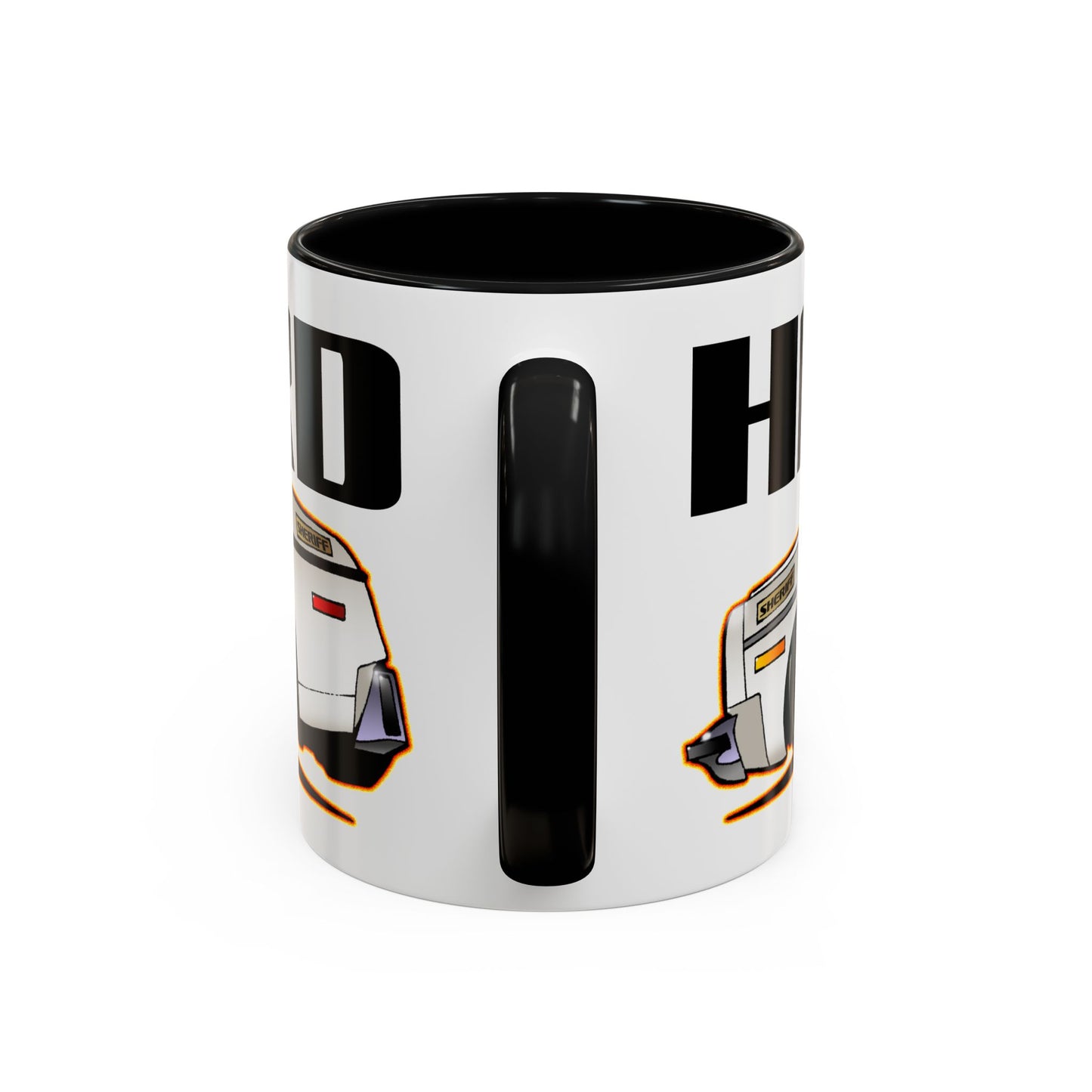 DUKES OF HAZZARD SHERIFF POLICE CAR Collectible Coffee Mug - 2 Sizes