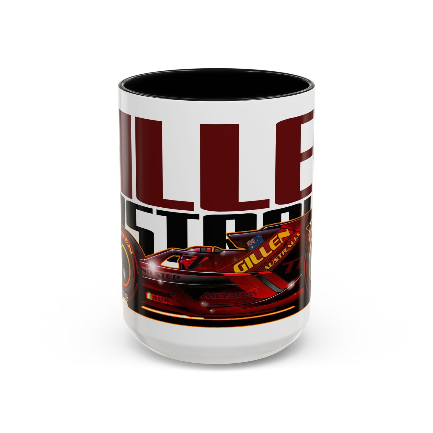 GILLEN AUSTRALIA F1 Race Car 2047 Collectible Coffee Mug - 2 Sizes