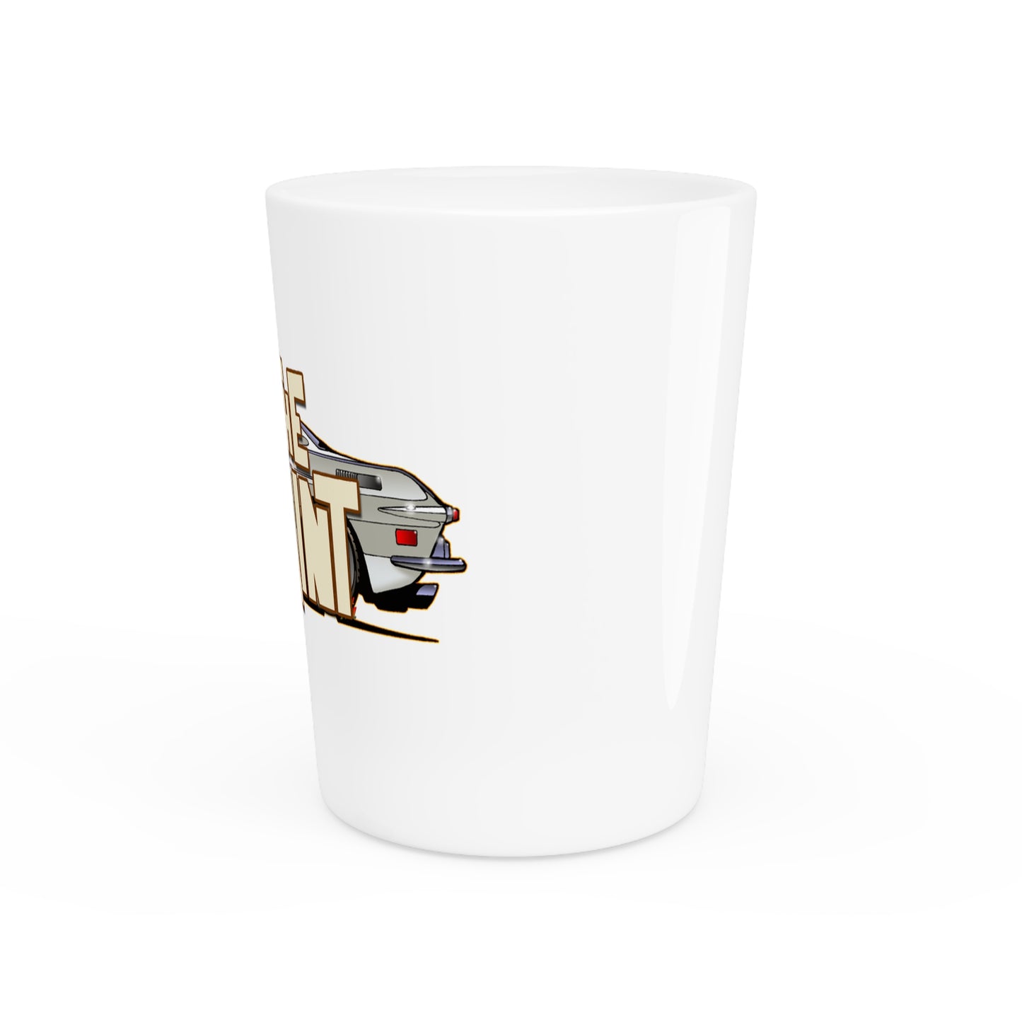 THE SAINT 1967 VOLVO 1800 S ST1 Concept Art Shot Glass