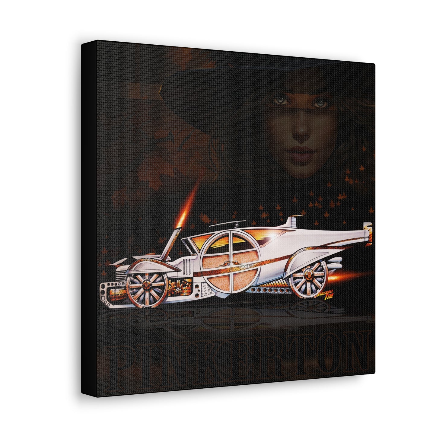 PINKERTON Concept Art Canvas MASTERPRINT 3 Sizes