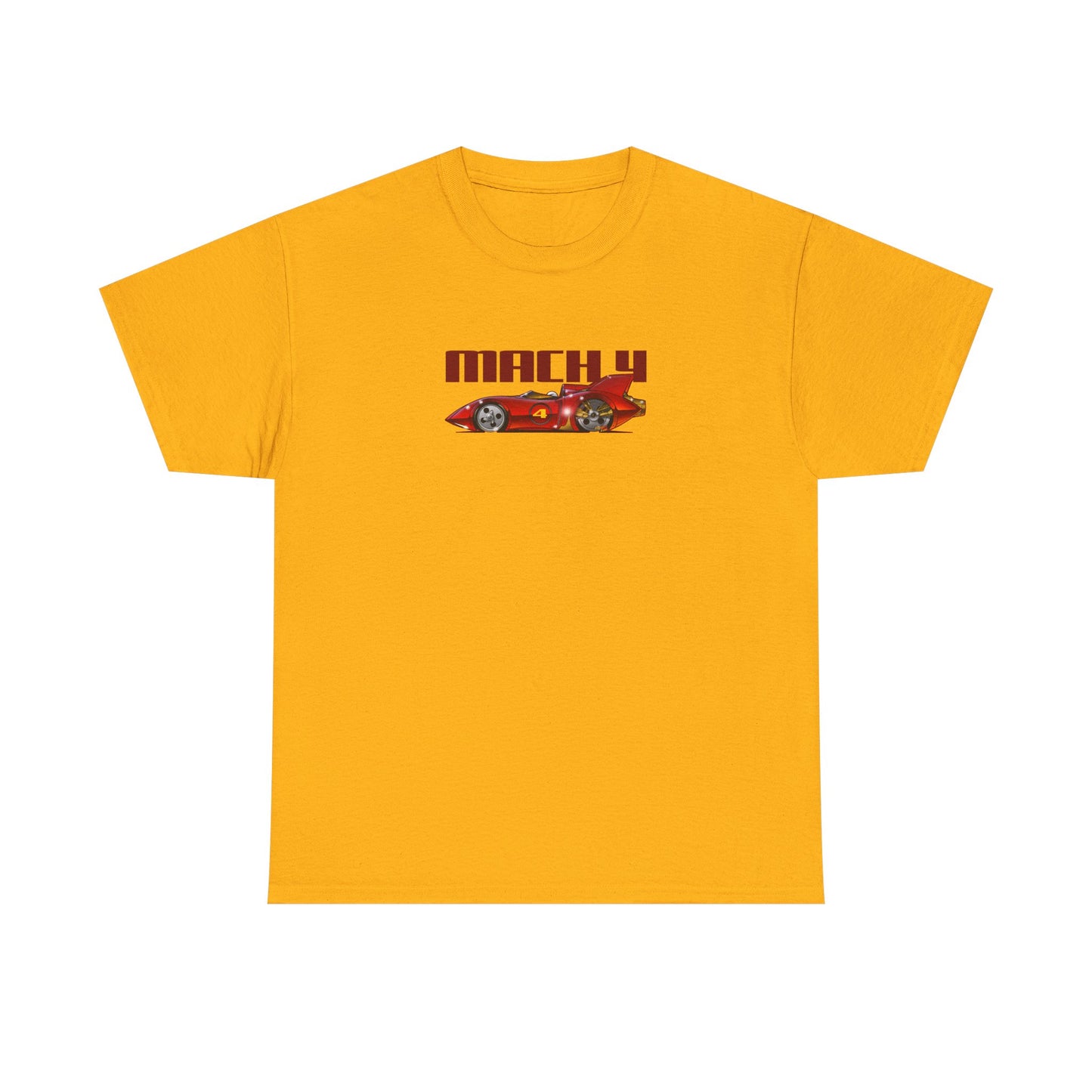 SPEED RACER MACH 4 Fireball Art Cotton Tee Shirt - Colors