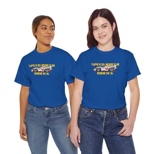 SPEED RACER MACH 6 Fireball Art Tee Shirt - Multiples