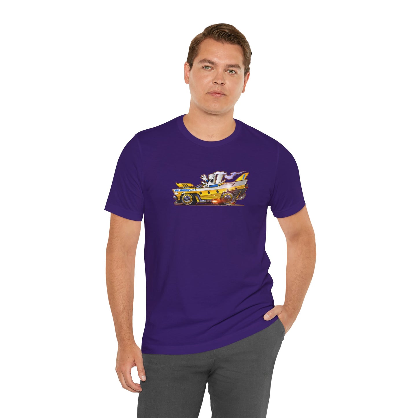 BUDDY CRUISE BUDDYMOBILE Custom Car Art Short Sleeve Tee in 17 Colors