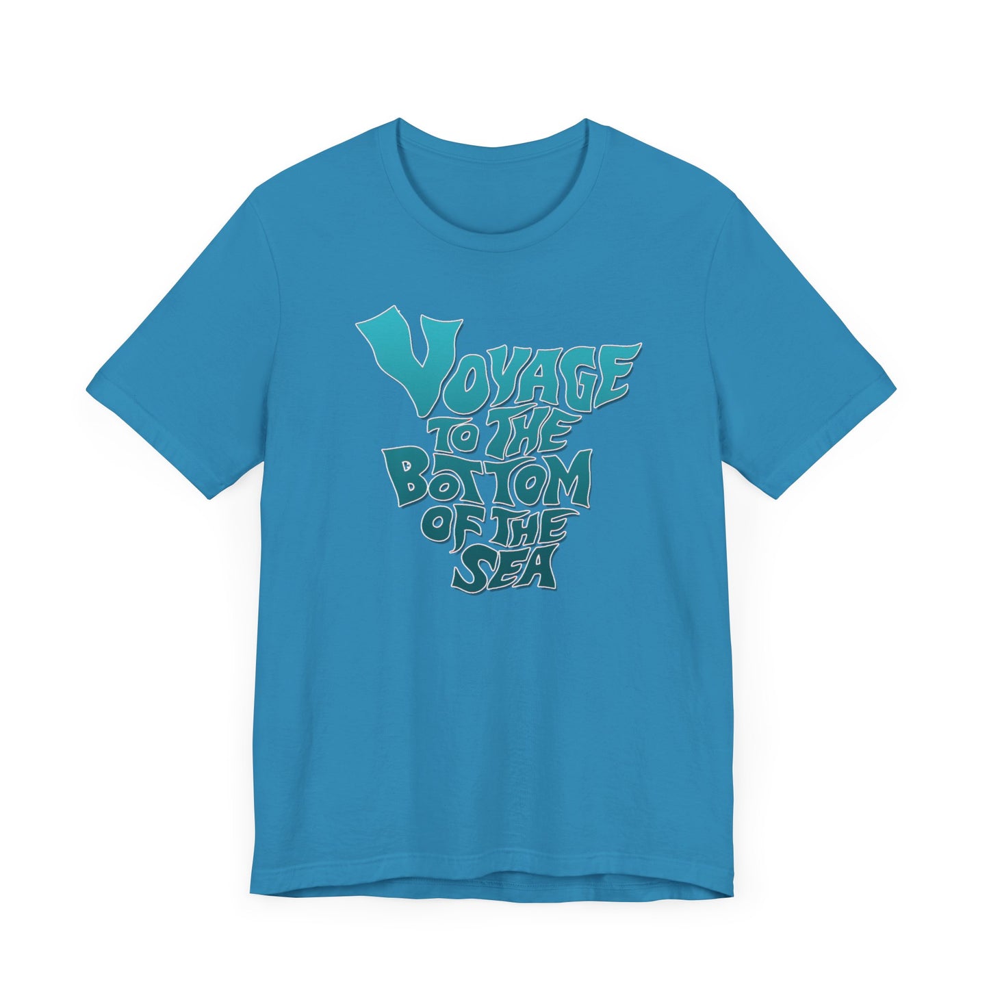 VOYAGE TO THE BOTTOM OF THE SEA Unisex Short Sleeve Tee 8 Colors