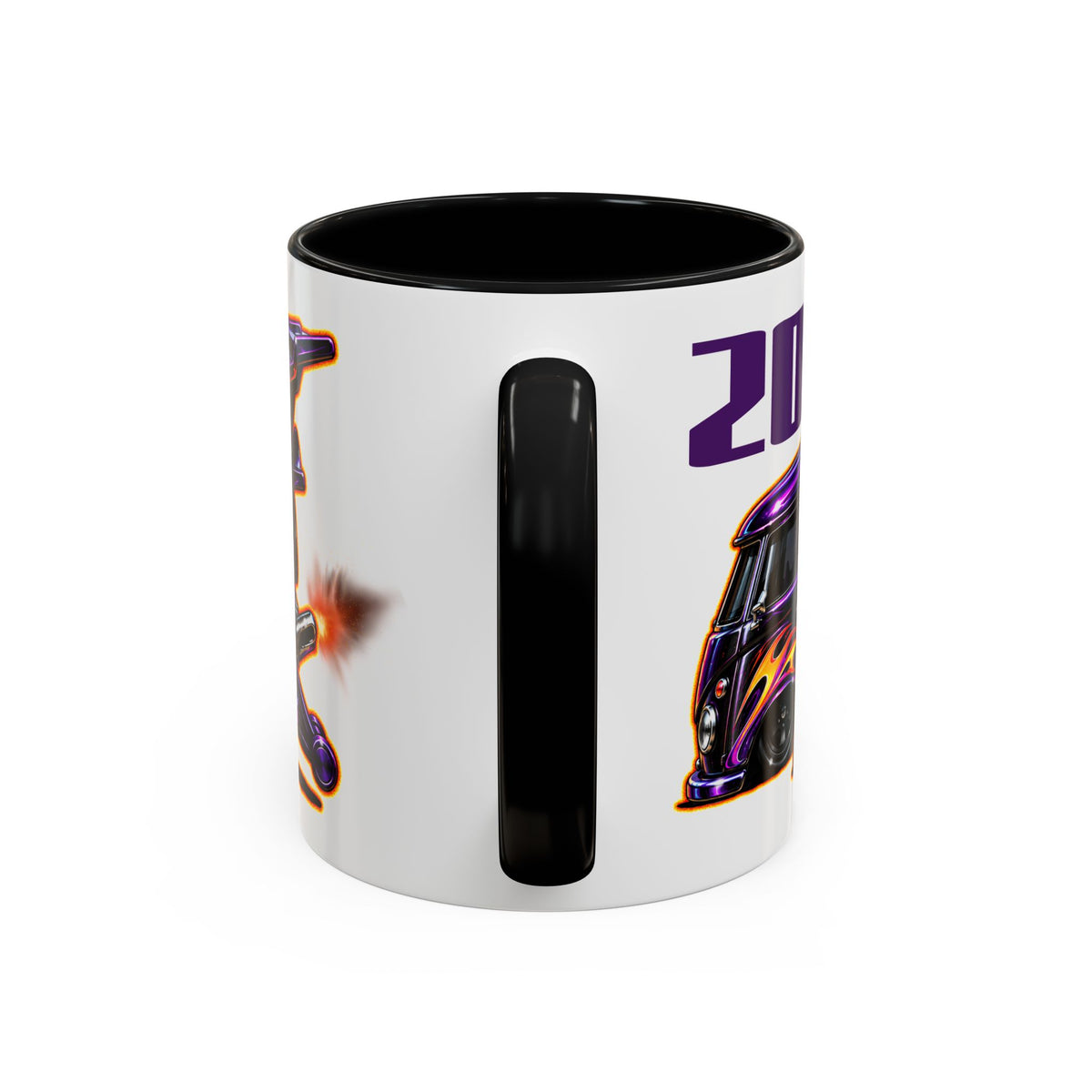 HOT WHEELS Kombi Bus Collectible Fireball Art Coffee Mug - 2 Sizes