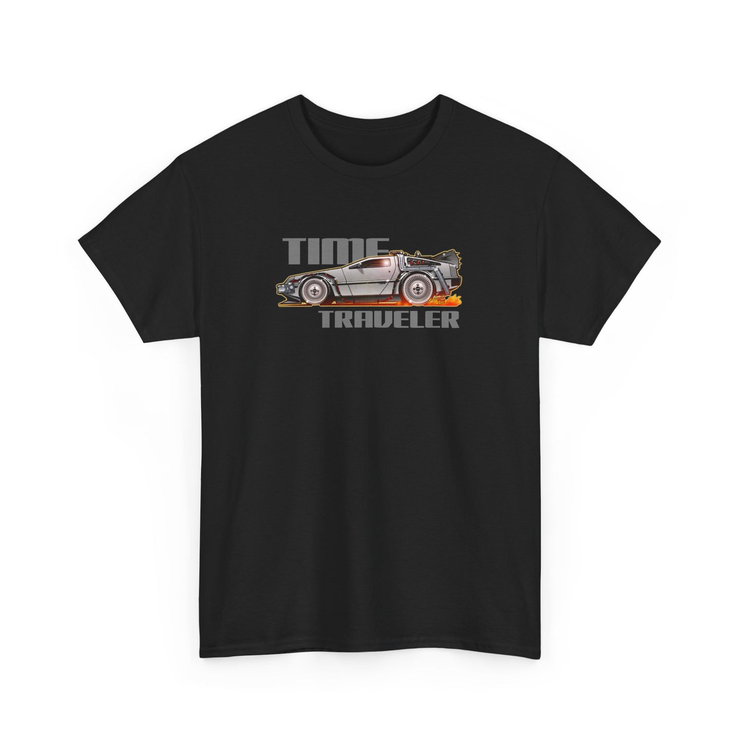 BACK to the FUTURE Delorean Time Traveler Tee Shirt