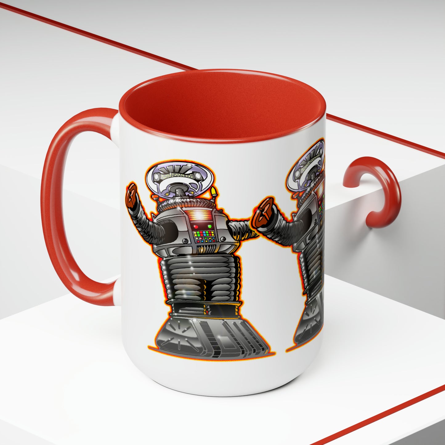 LOST IN SPACE Robot Coffee Mug, Movie Robot, tv Robot, Lost in Space, SciFi, SciFi Movie, Robot, Danger Will Robinson, Robot Art, Danger