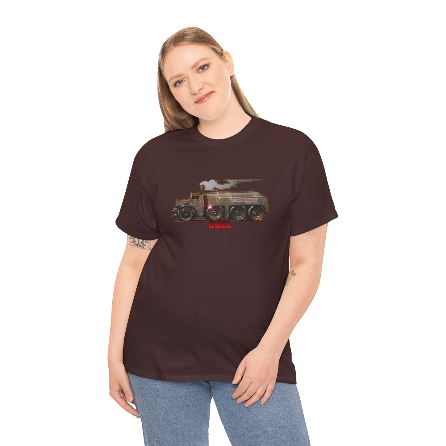 DUEL Movie Truck Concept Art Heavy Cotton Tee 13 Colors