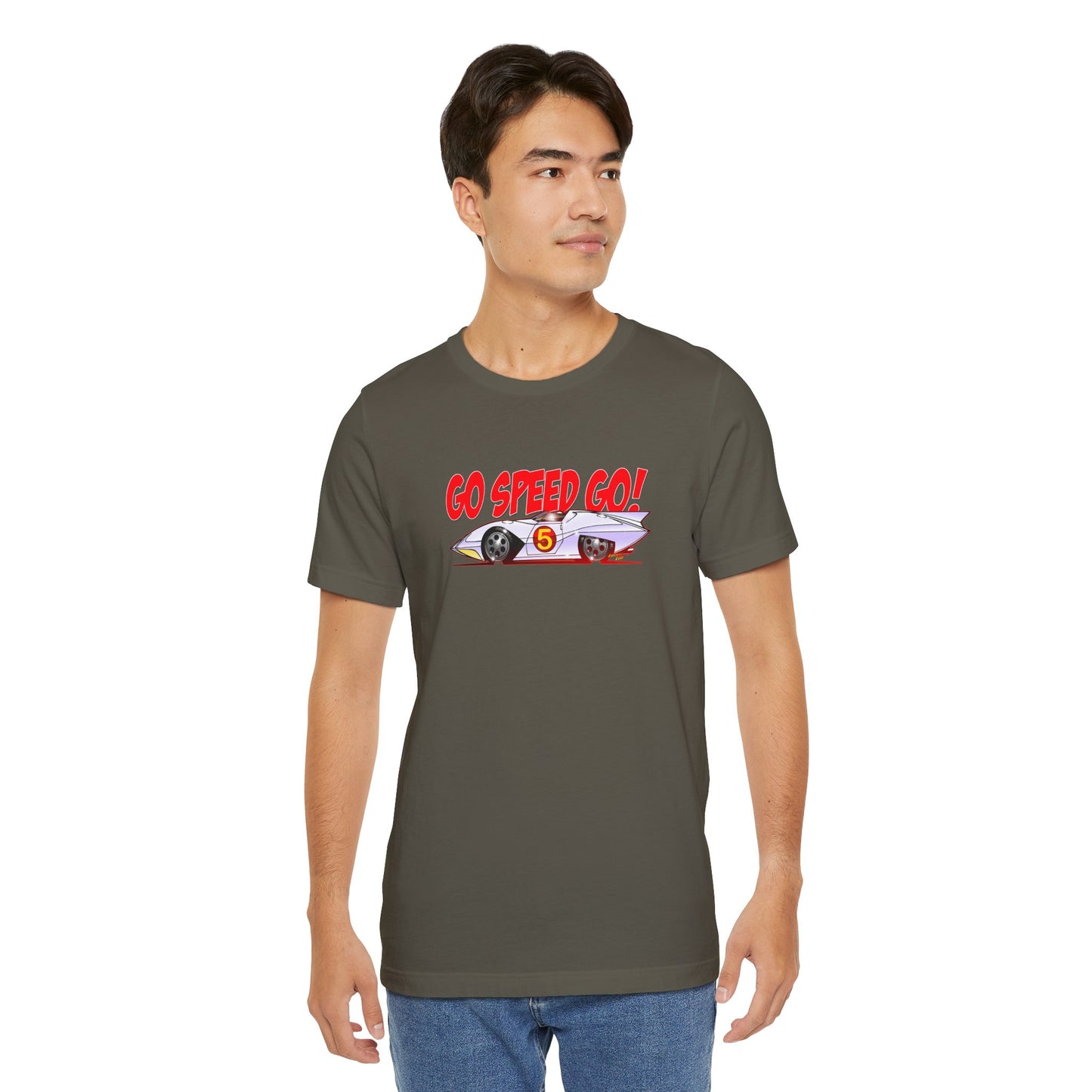 SPEED RACER MACH 5 Short Sleeve Tee Shirt - Multiple Colors