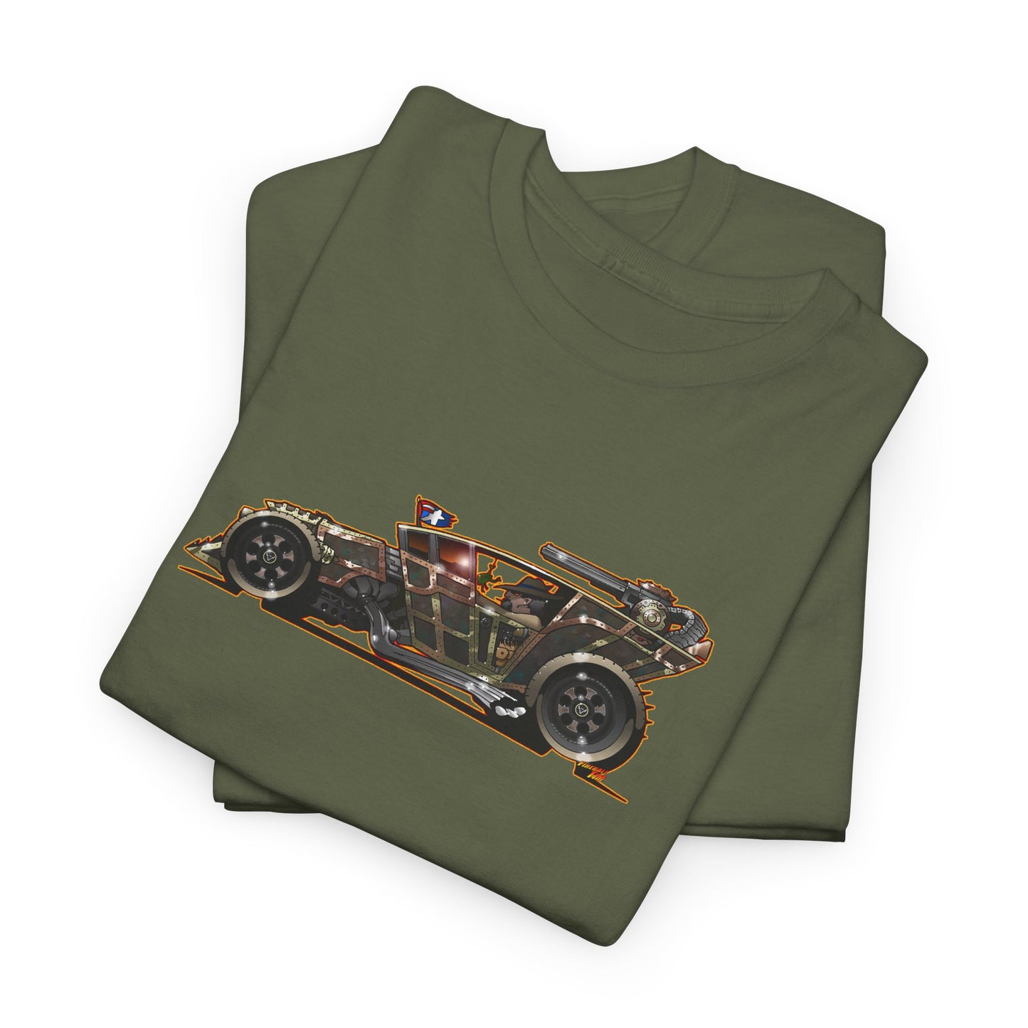 TRINITY PINKERTON Hot Rod Concept Art Cotton Tee Shirt Mutiple Colors